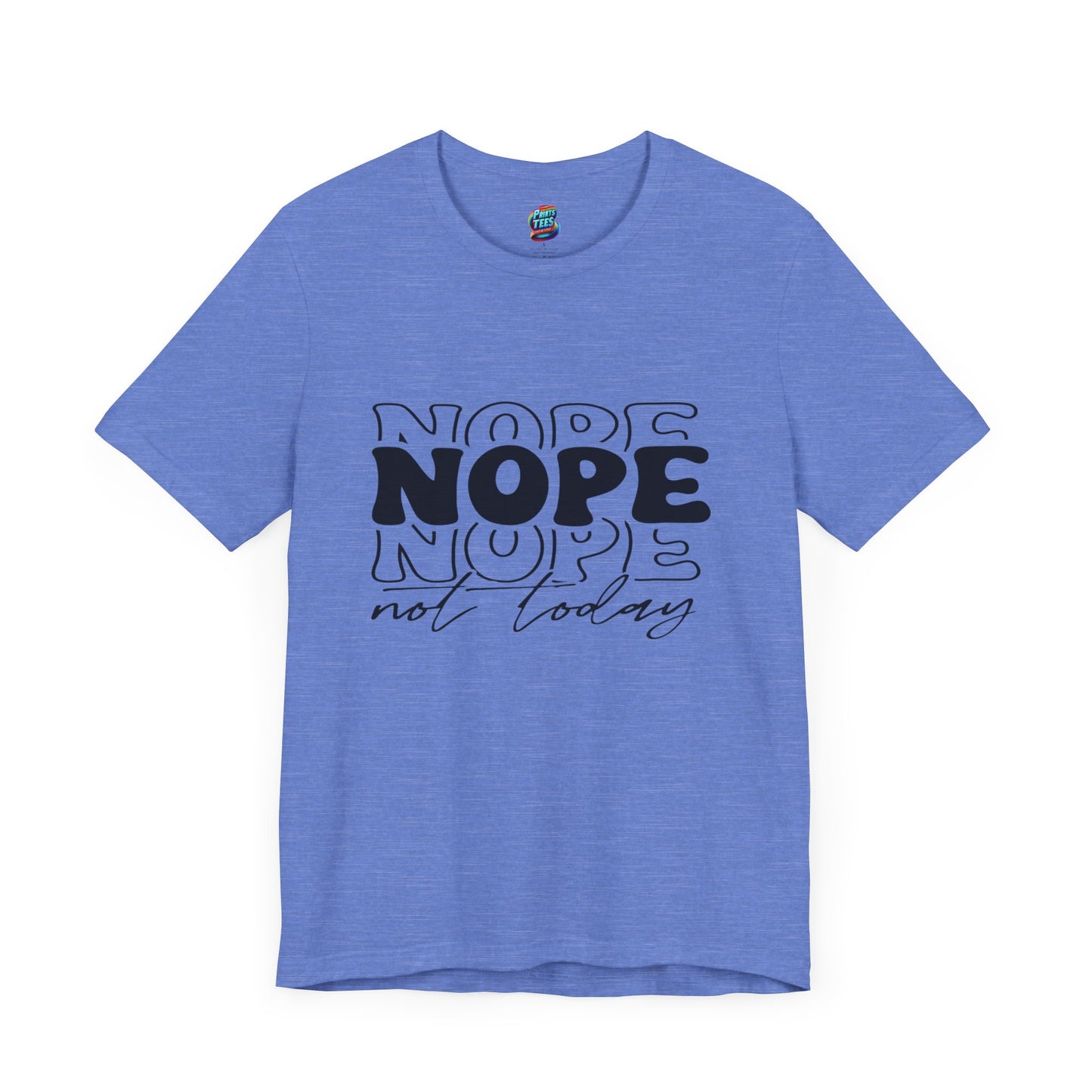 Nope-Jersey Knit T-Shirt