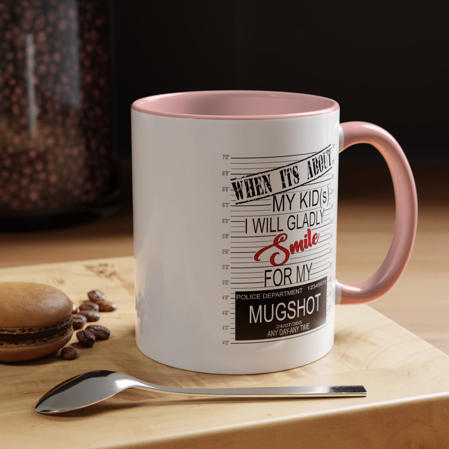 Mugshot-Accent Coffee Mug (11, 15oz)