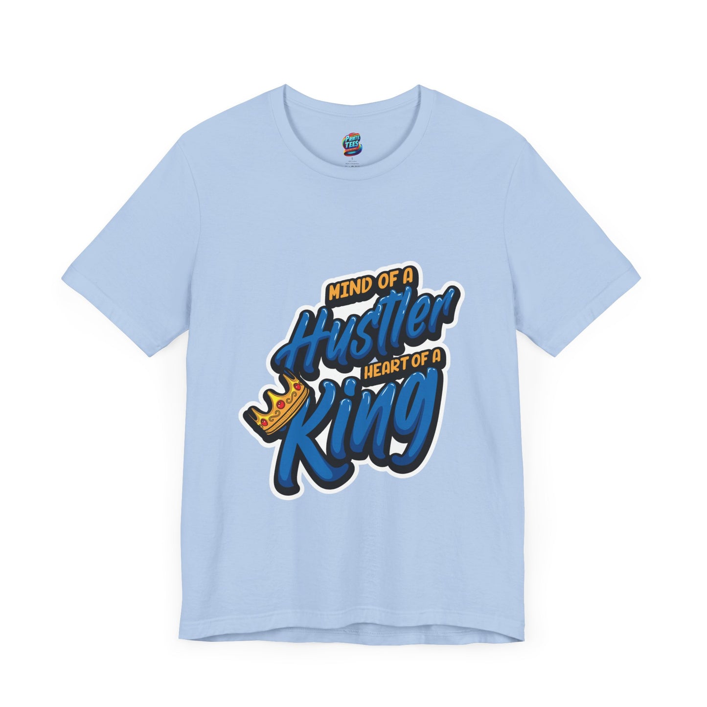 Mind of a Hustler-Jersey Knit T-Shirt