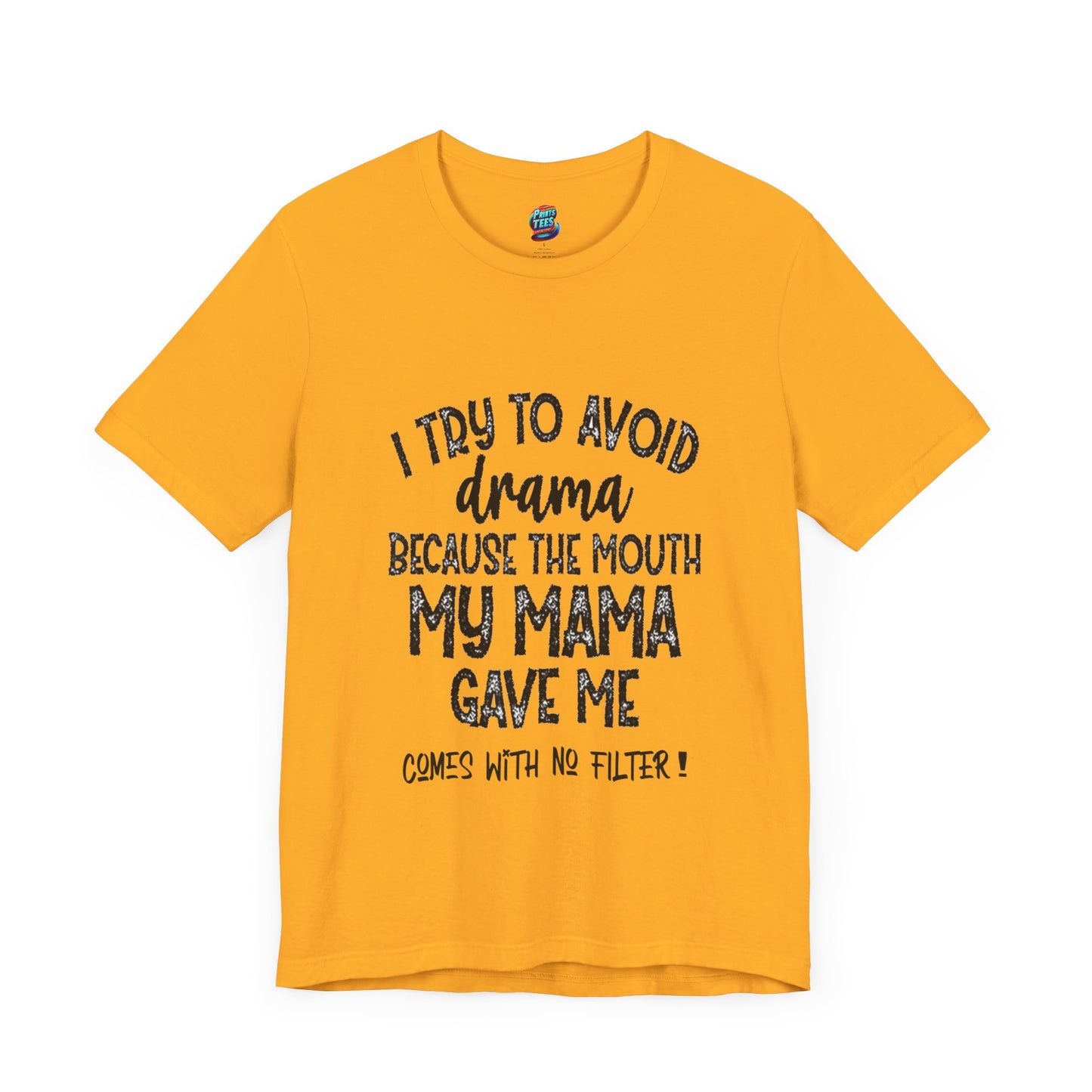 No Filter-Jersey Knit T-Shirt