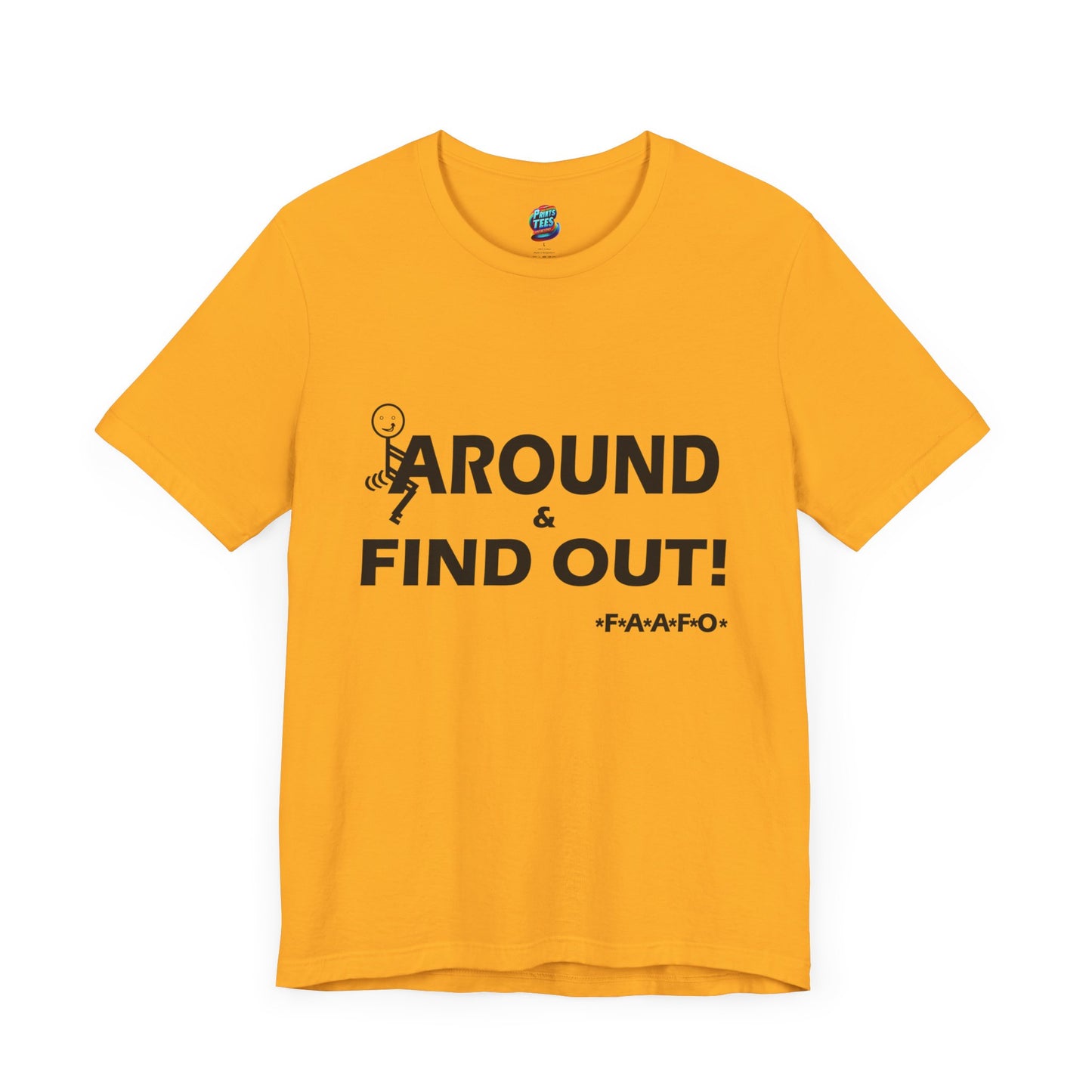 Fu(k Around-Jersey Knit T-Shirt