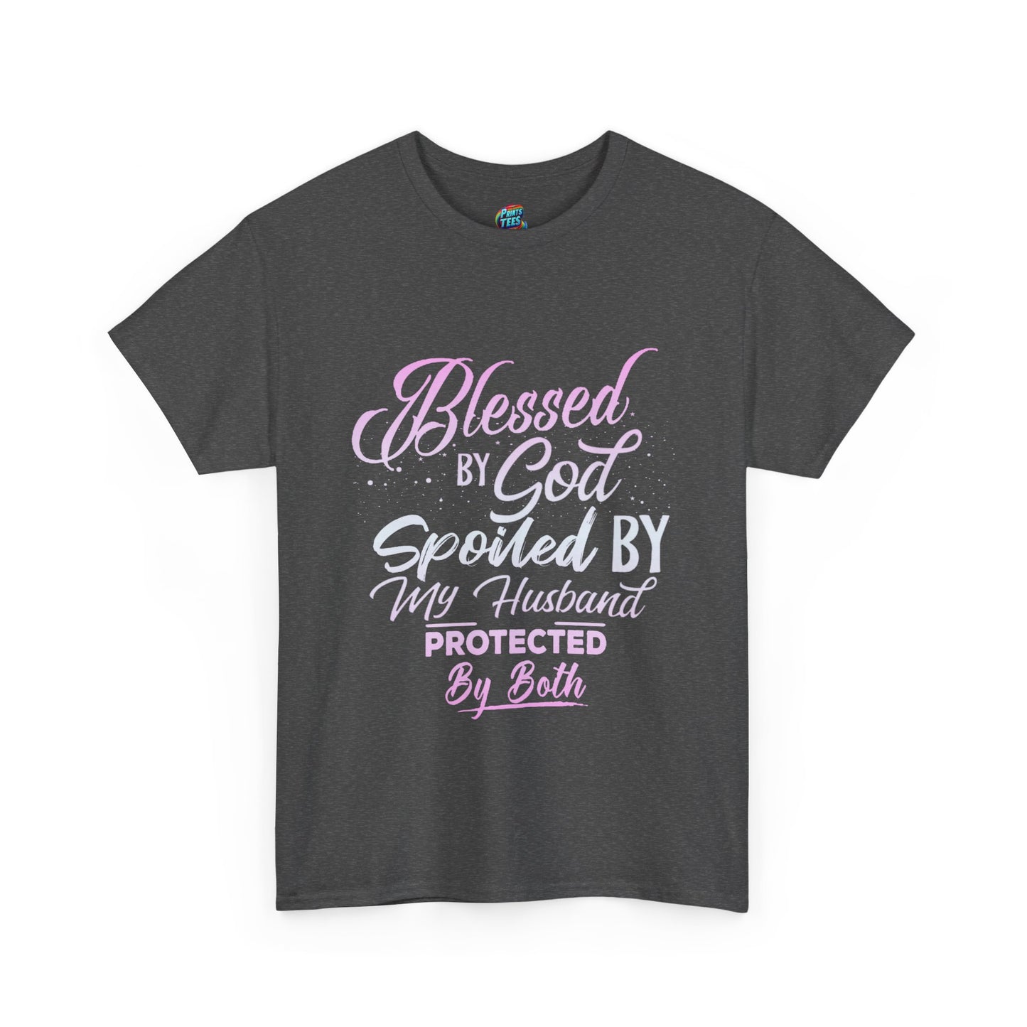 Blessed & Spoiled Gradient-Heavy Cotton Classic Tee