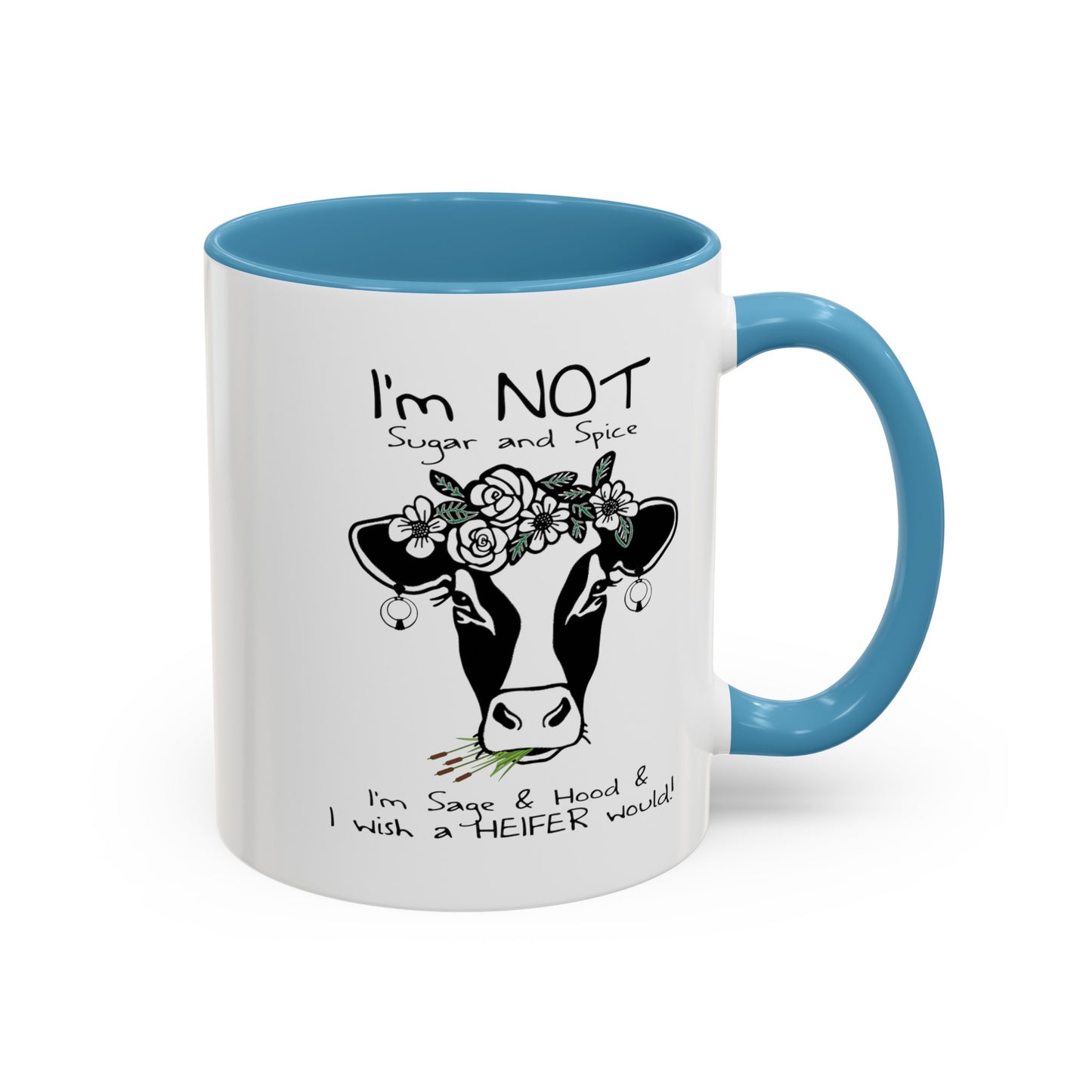 Sage and Hood-Accent Coffee Mug (11, 15oz)