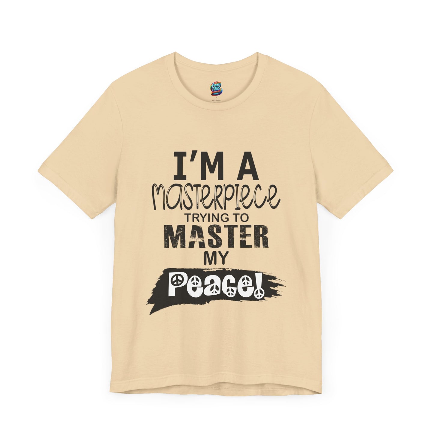 Master Peace-Black-Jersey Knit T-Shirt