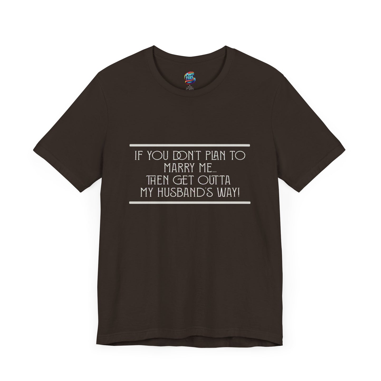 Marry Me-Jersey Knit T-Shirt