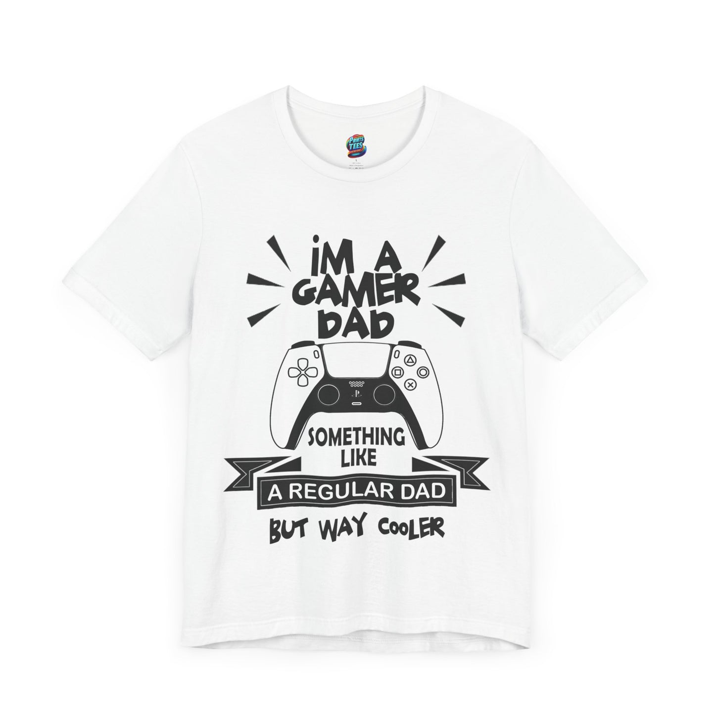 Gamer Dad-Jersey Knit T-Shirt