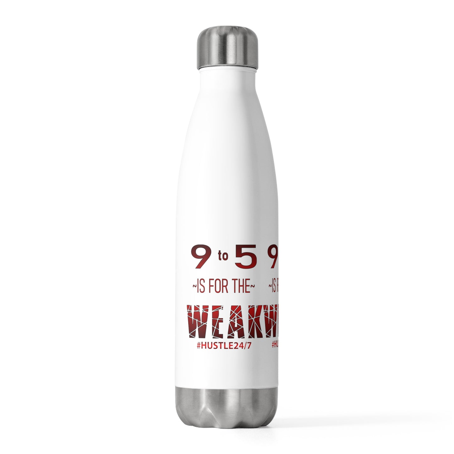 9 to 5 Double Insulated Water Bottle, 20oz