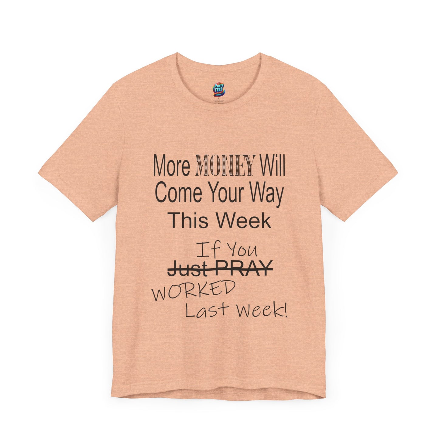 More Money-Jersey Knit T-Shirt
