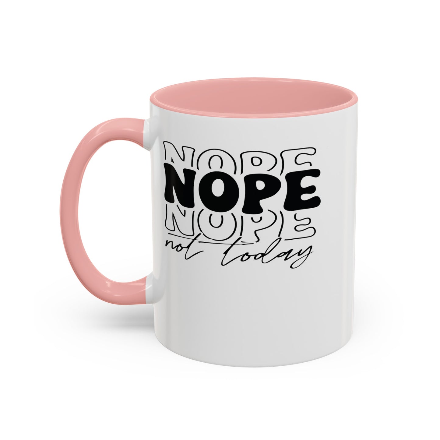 Nope-Accent Coffee Mug (11, 15oz)