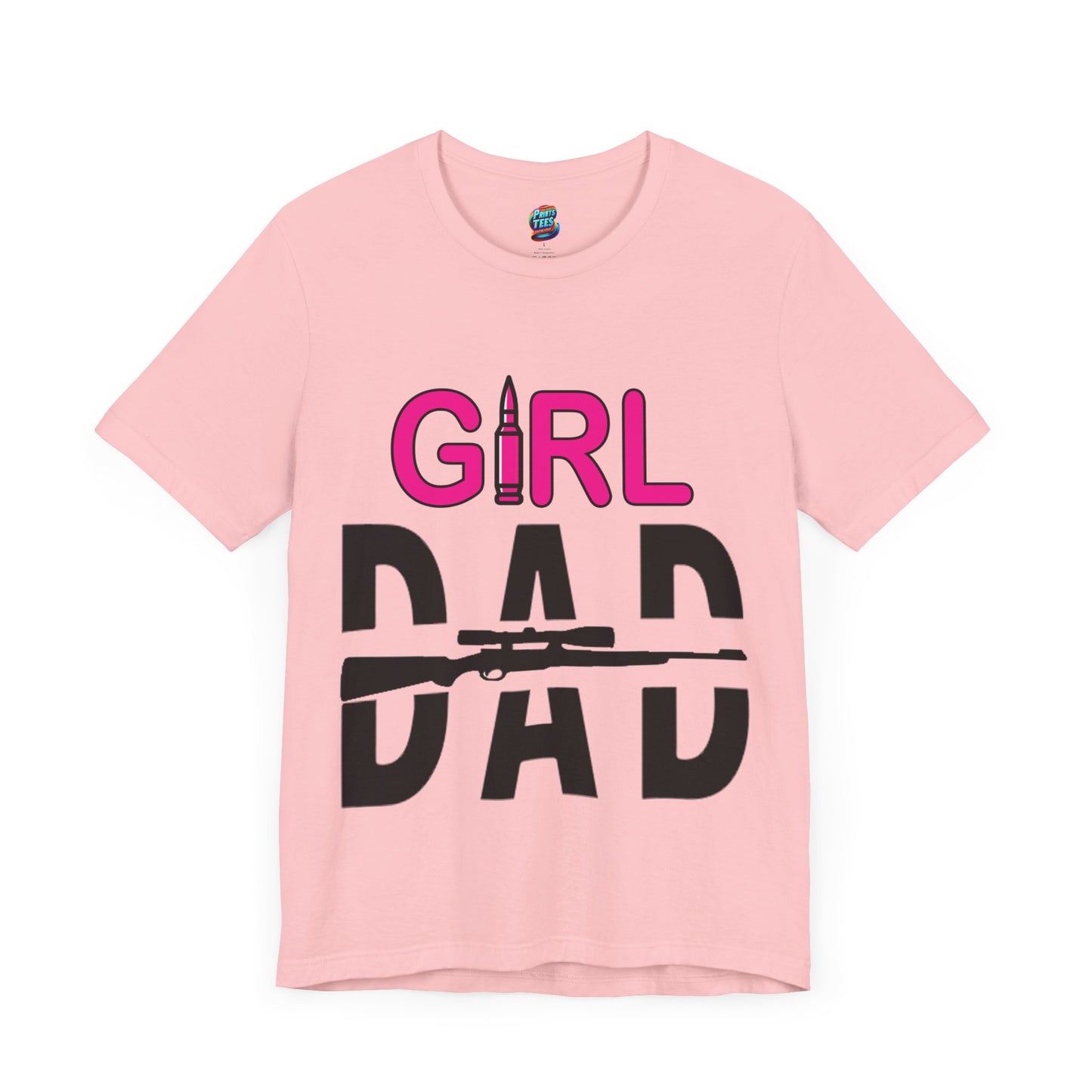 Girl Dad-Jersey Knit T-Shirt