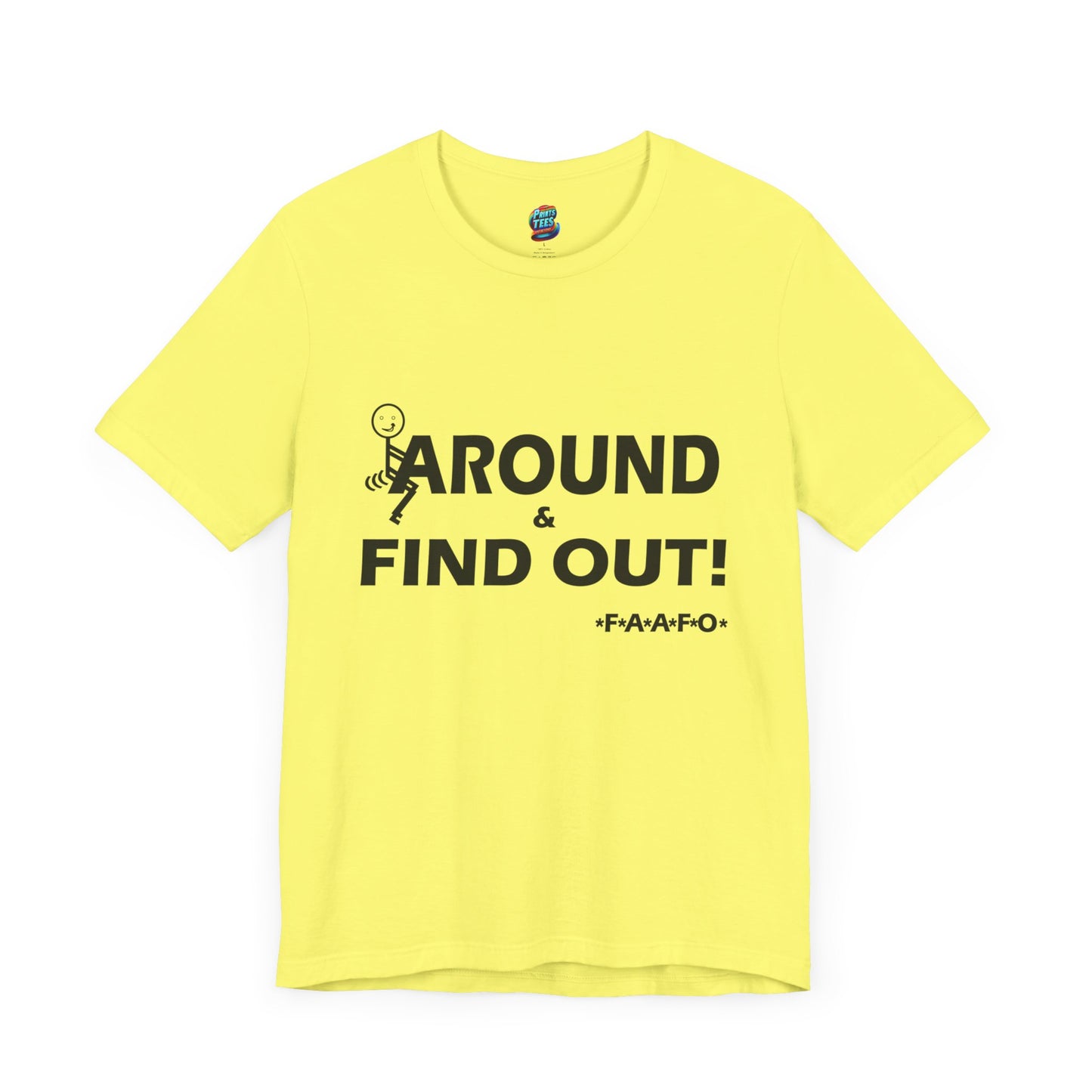 Fu(k Around-Jersey Knit T-Shirt