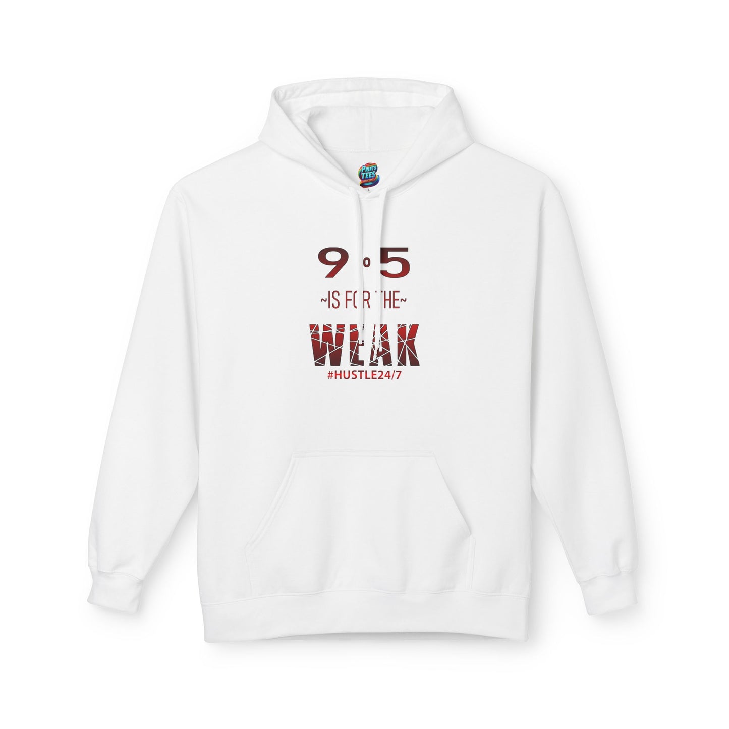9 to 5-Midweight Softstyle Fleece Hoodie