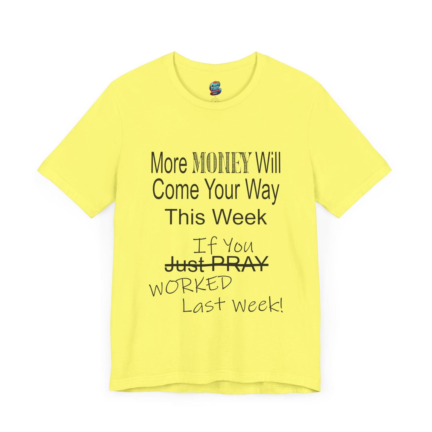 More Money-Jersey Knit T-Shirt