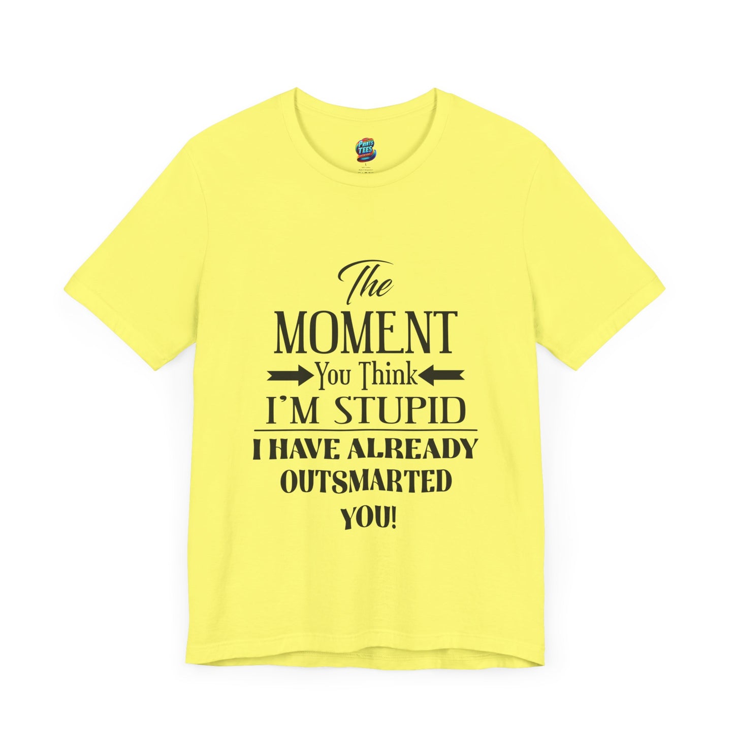Outsmarted-Jersey Knit T-Shirt