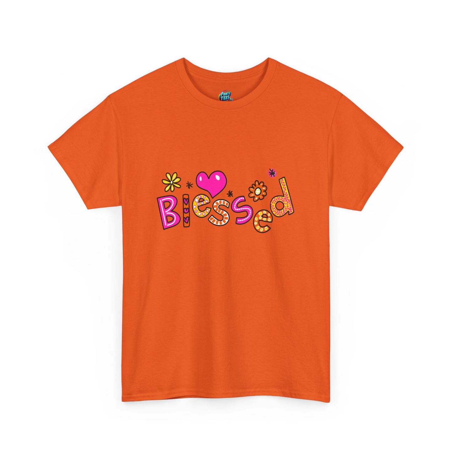 Blessed Flowers-Heavy Cotton Classic Tee