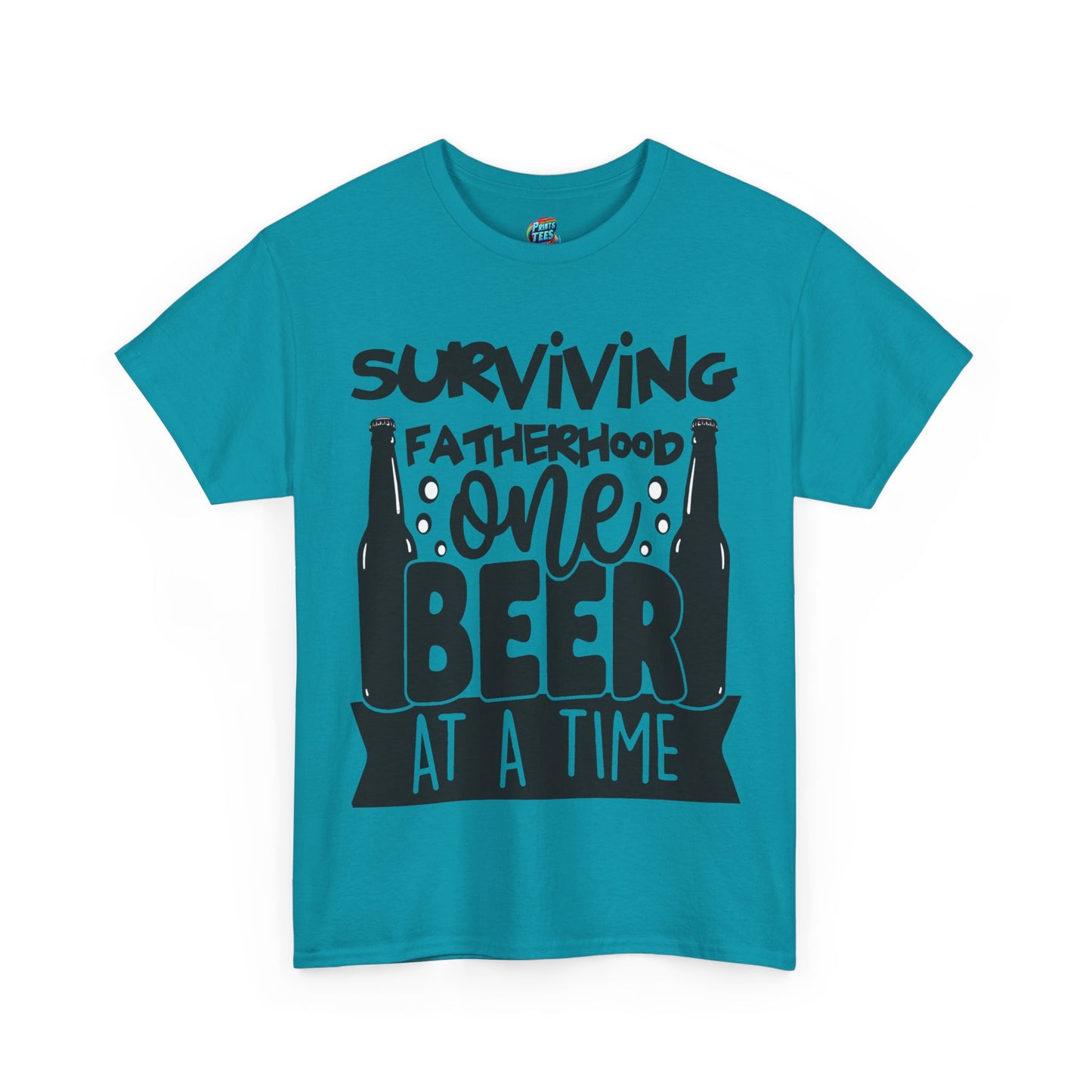 Surviving Fatherhood-Heavy Cotton Classic Tee