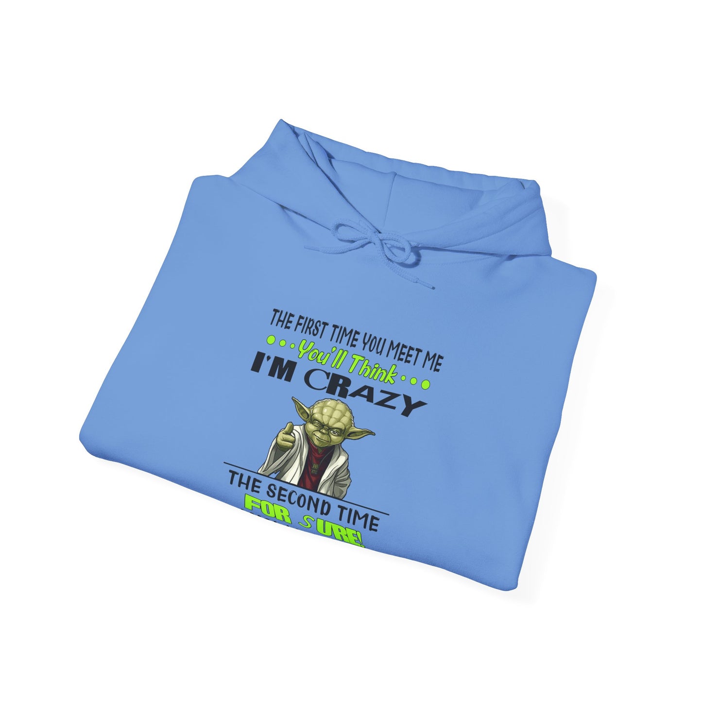 Crazy Yoda-Heavy Blend™ Classic Hoodie