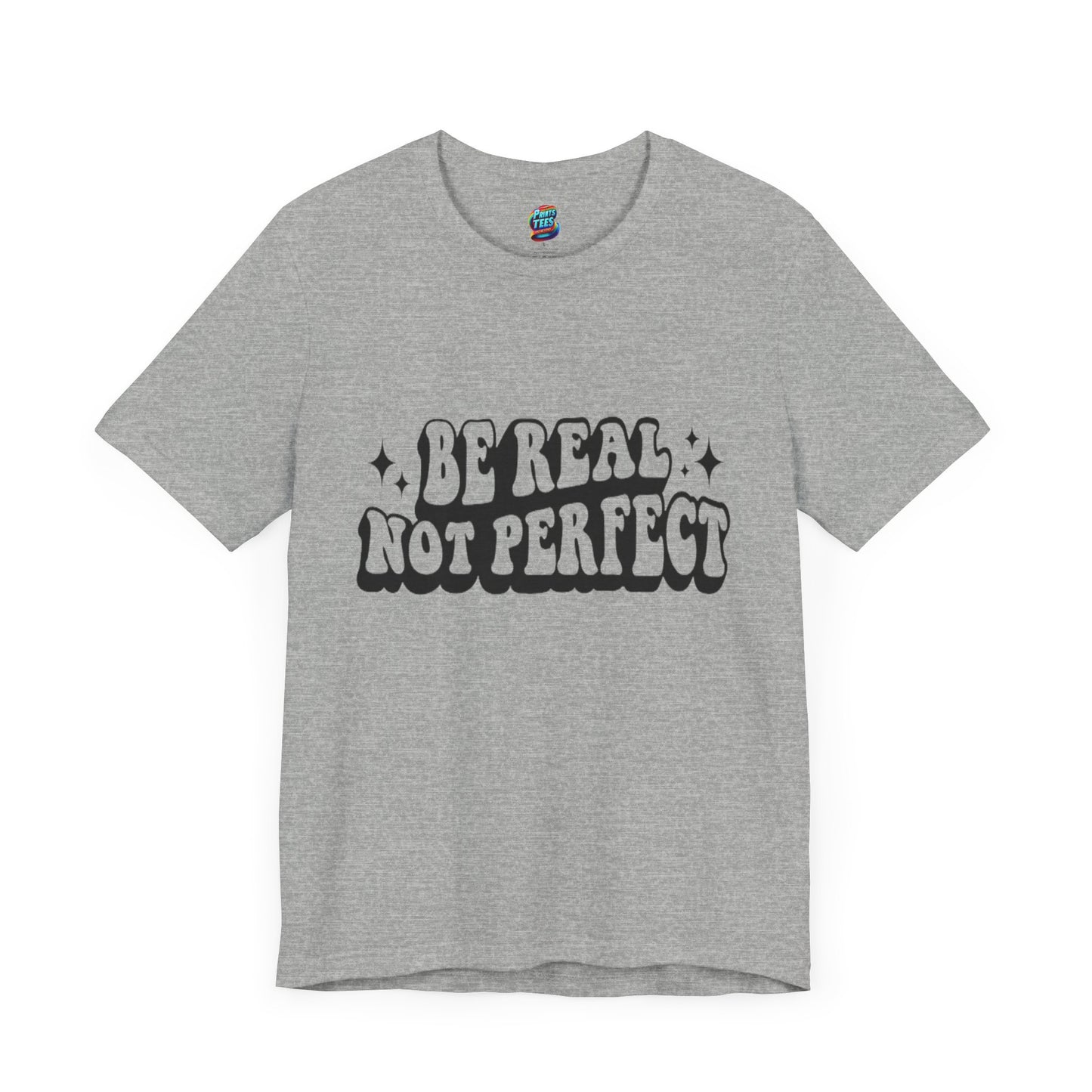 Be Real-Jersey Knit T-Shirt