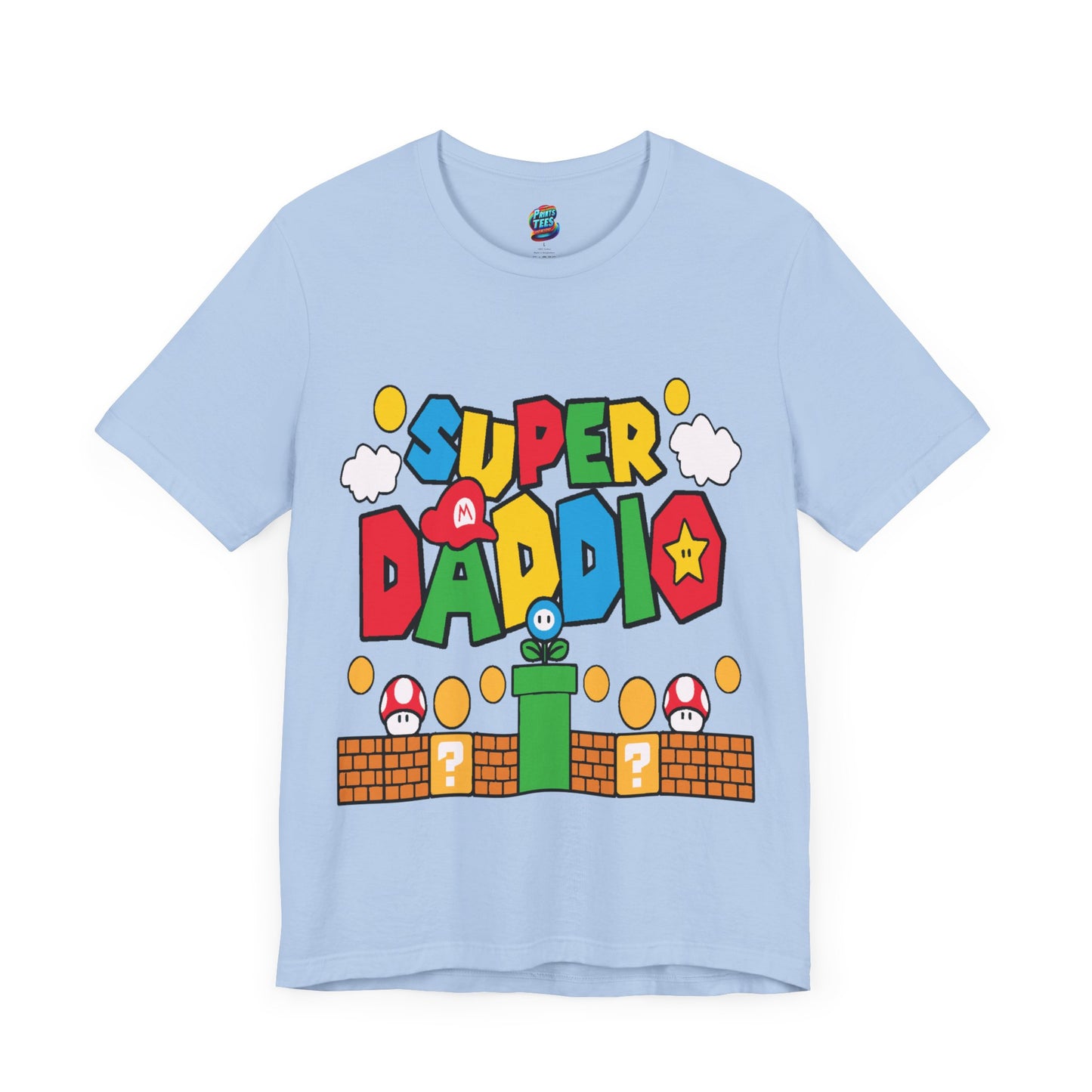 Super Daddio-Jersey Knit T-Shirt