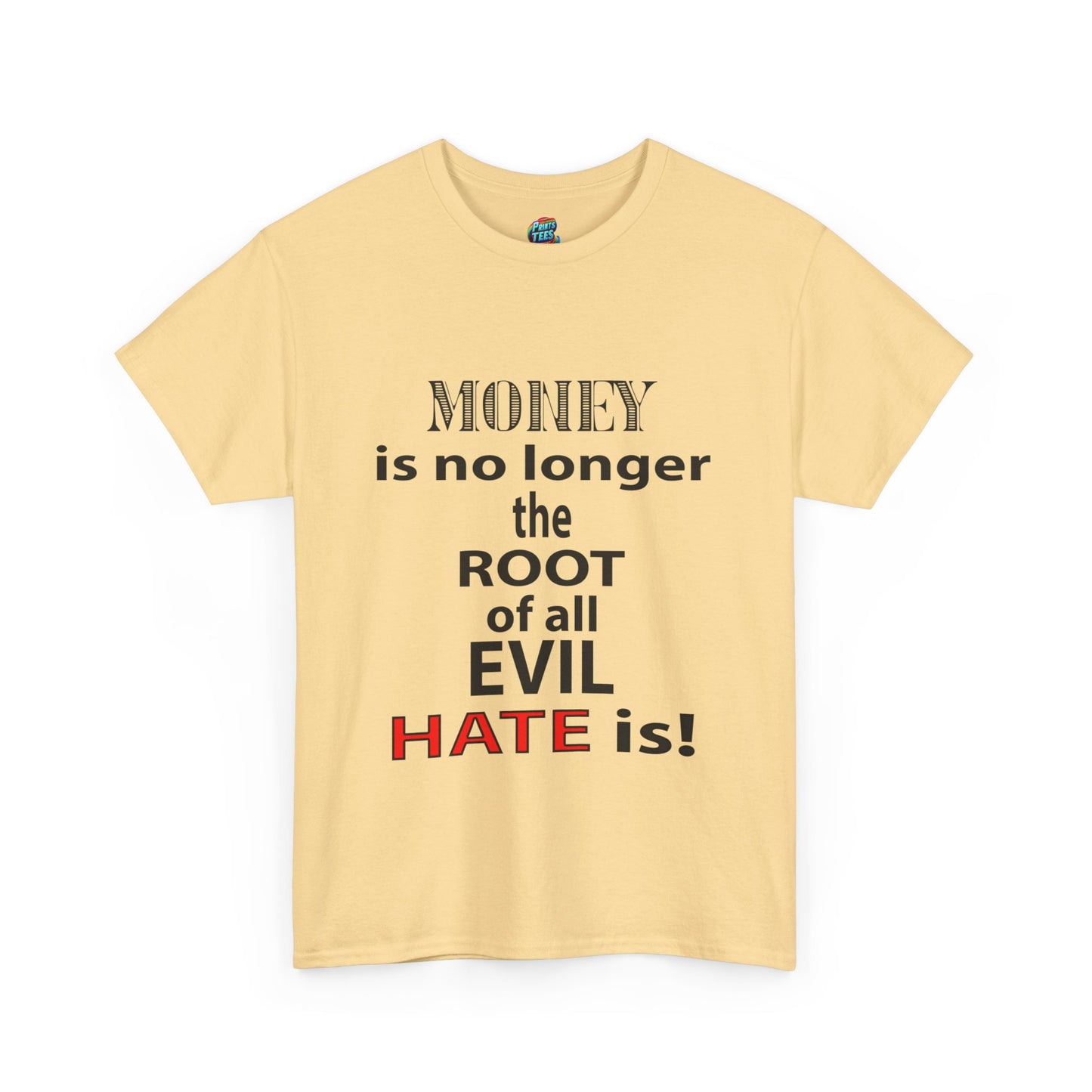 Root of Evil-Hate-Heavy Cotton Classic Tee