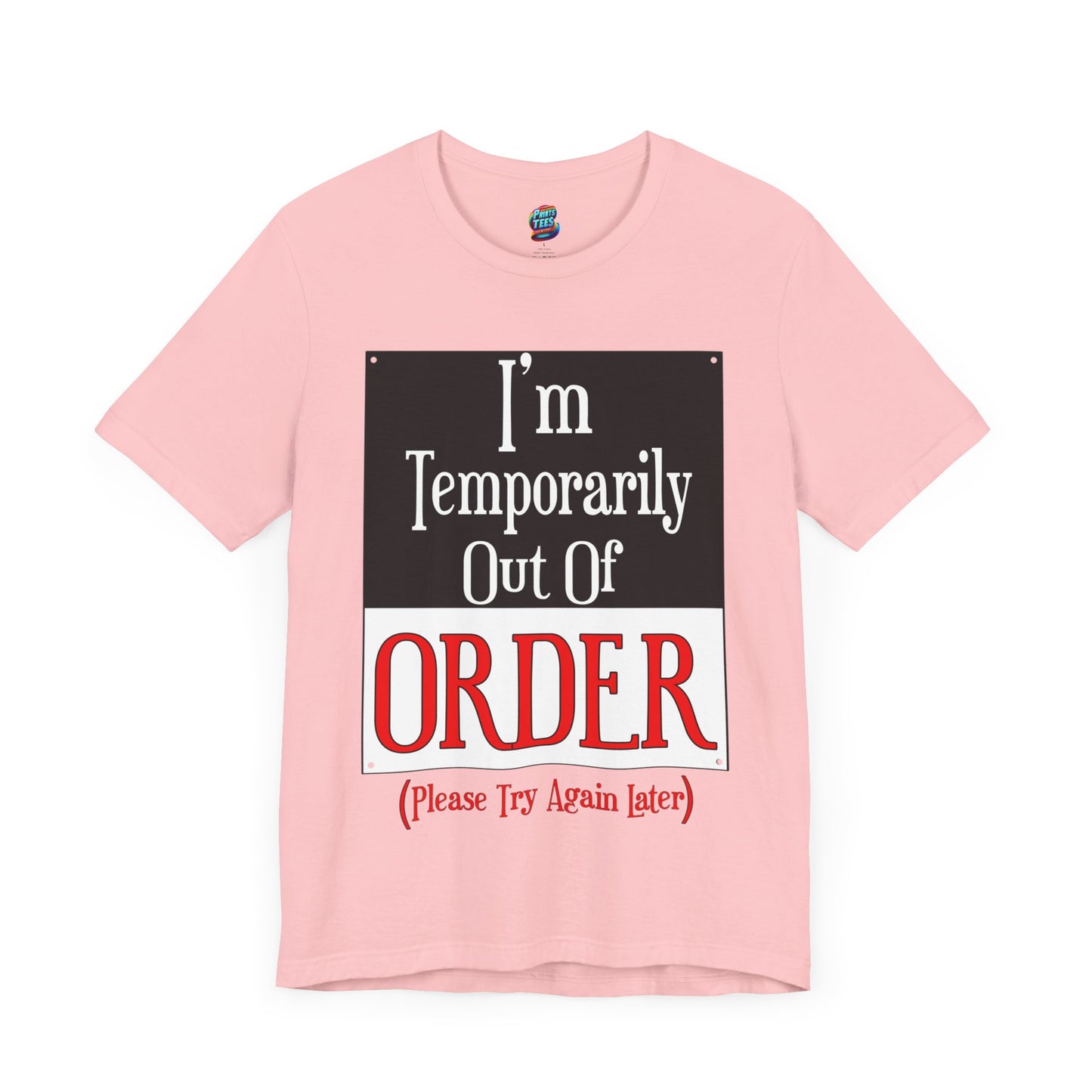 Out Of Order-Jersey Knit T-Shirt