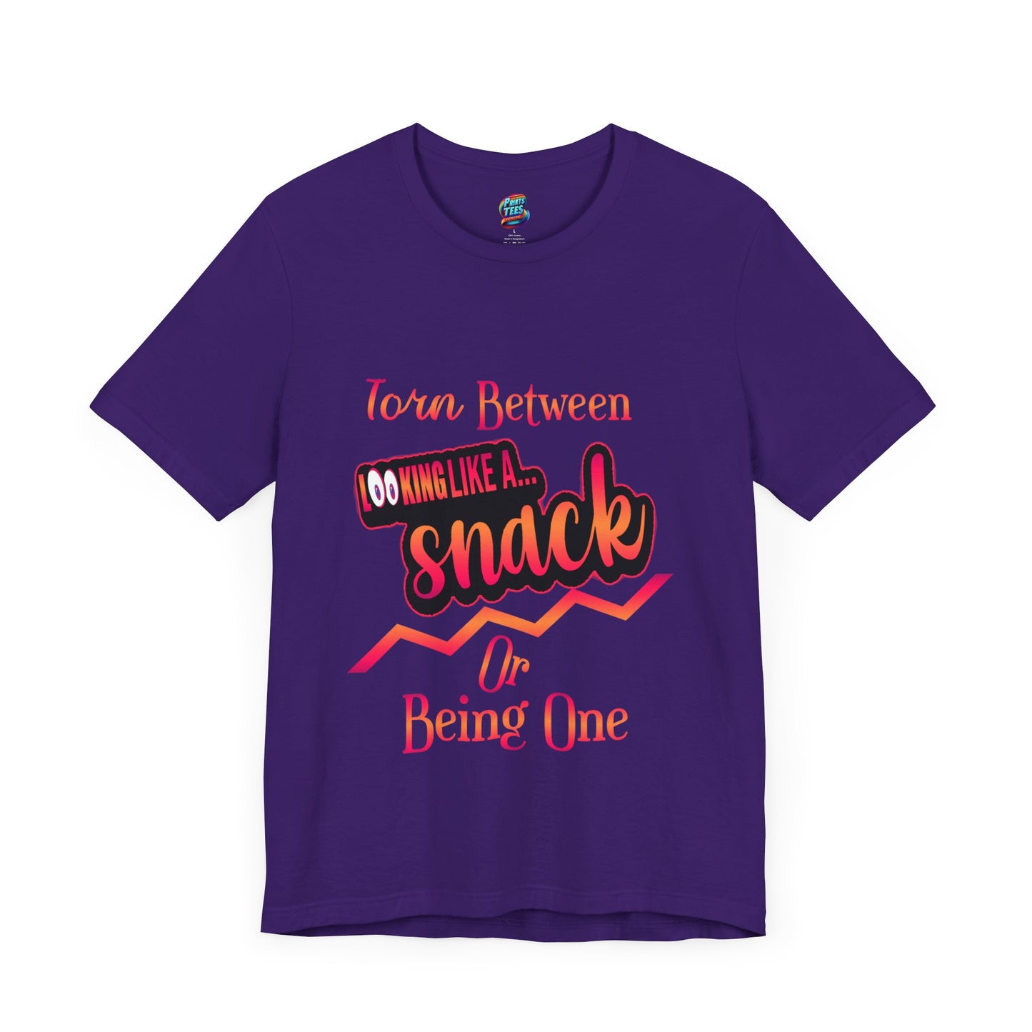 A Snack-Jersey Knit T-Shirt
