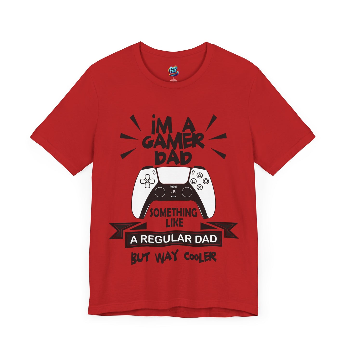 Gamer Dad-Jersey Knit T-Shirt
