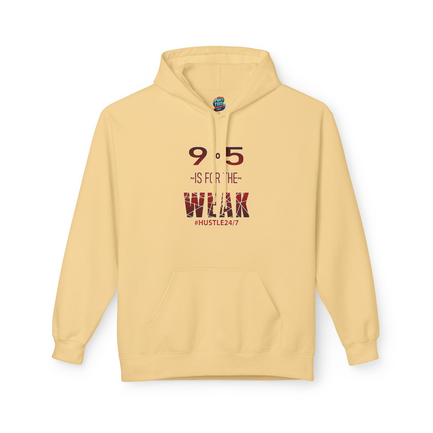 9 to 5-Midweight Softstyle Fleece Hoodie
