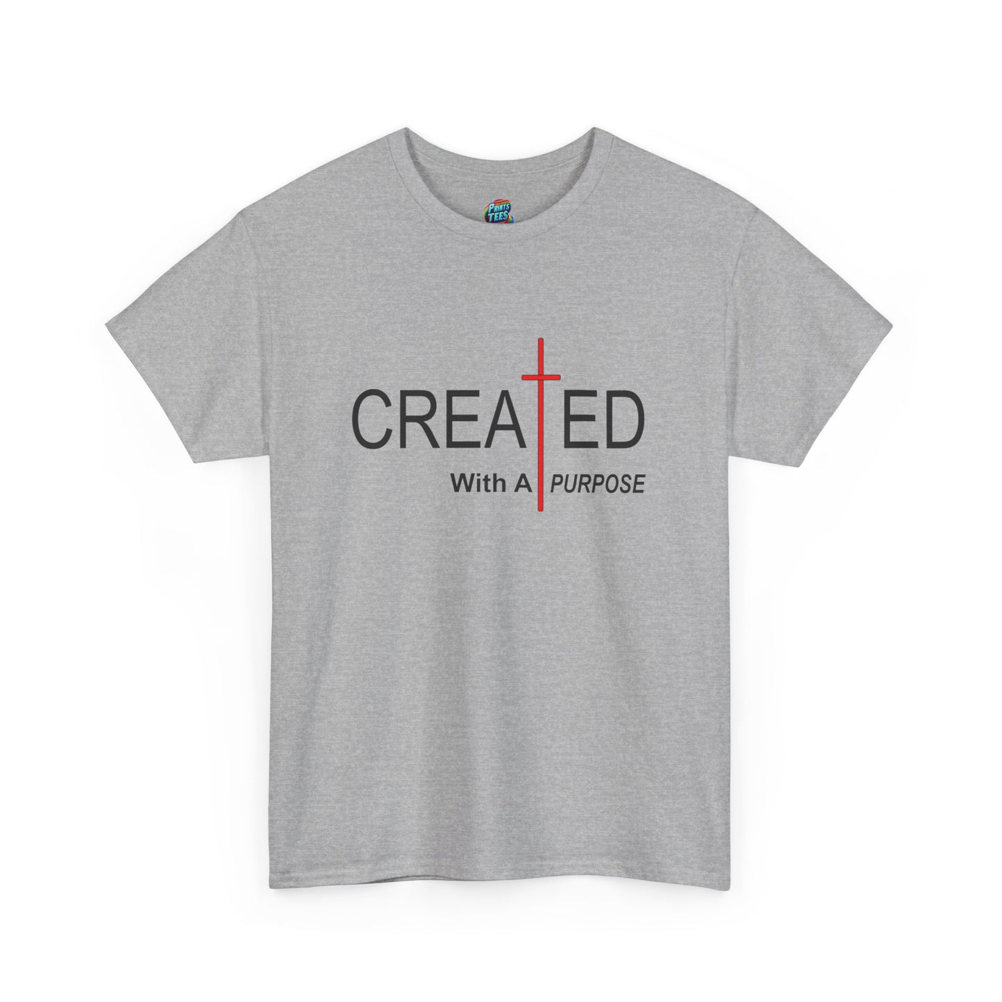 Created With Purpose-Heavy Cotton Classic Tee