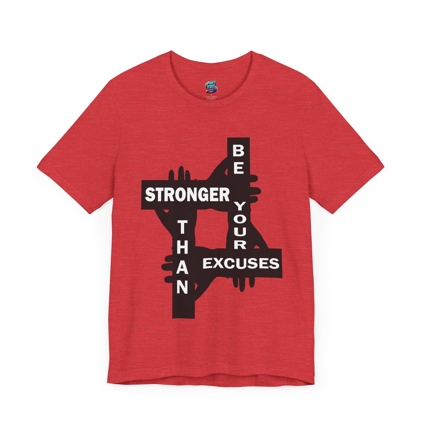 Be Stronger-Jersey Knit T-Shirt