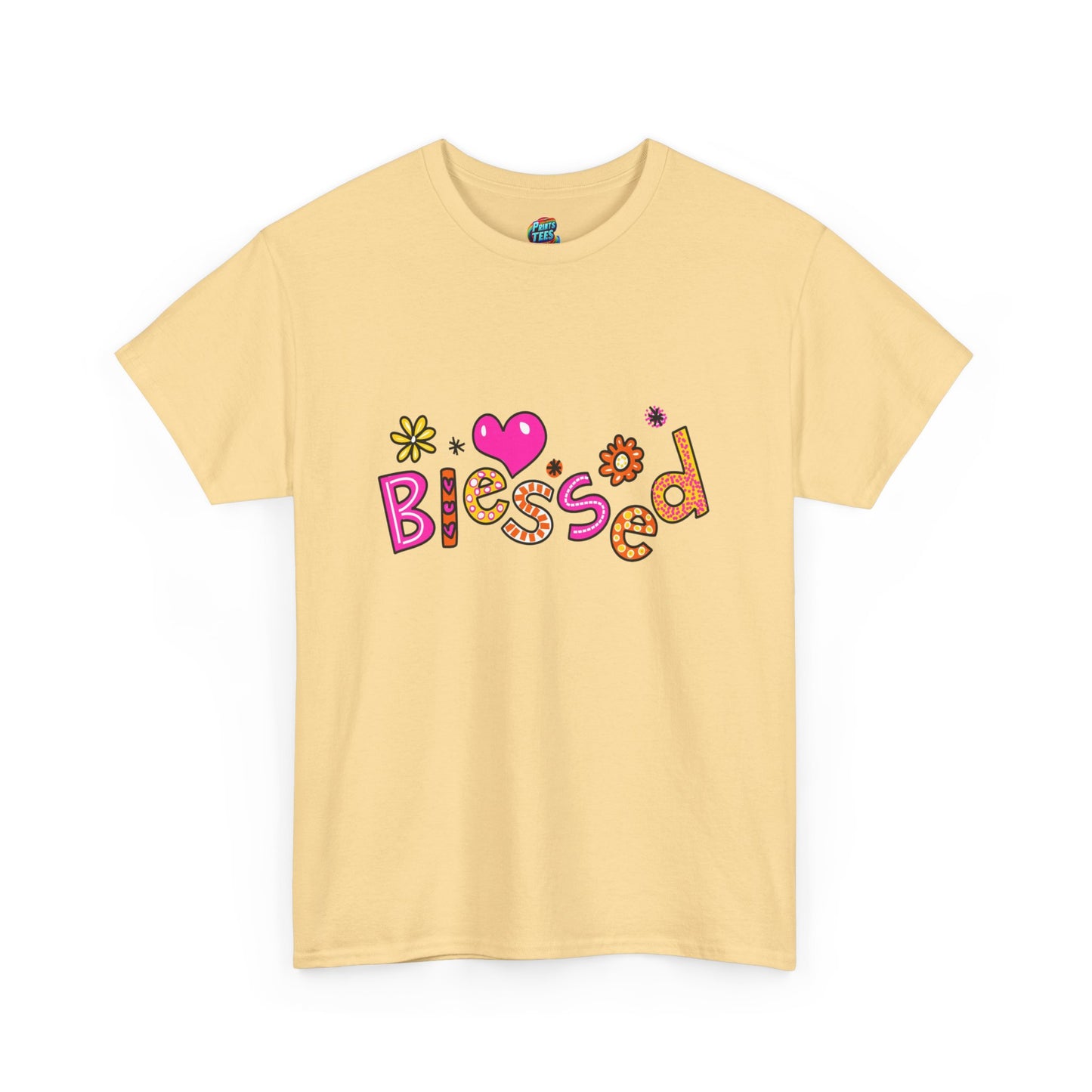 Blessed Flowers-Heavy Cotton Classic Tee