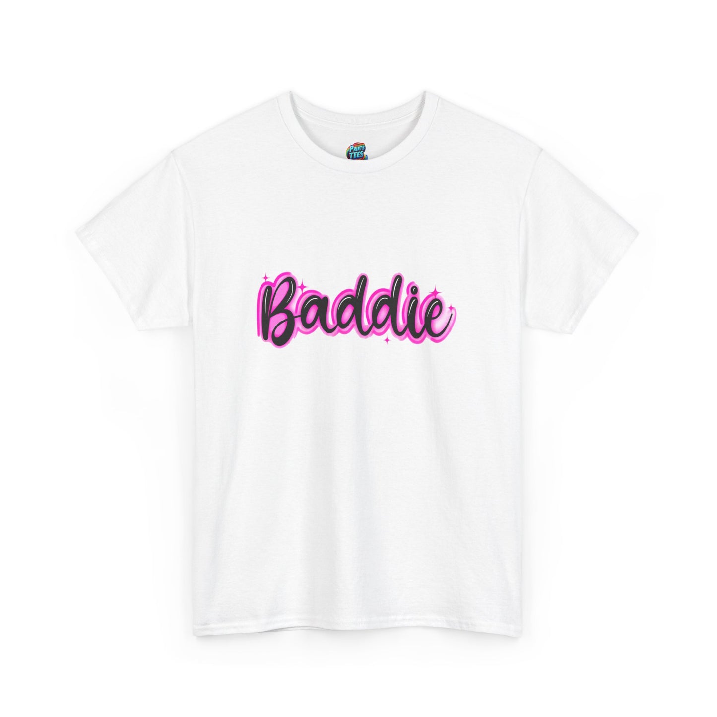 Baddie Gradient-Heavy Cotton Classic Tee
