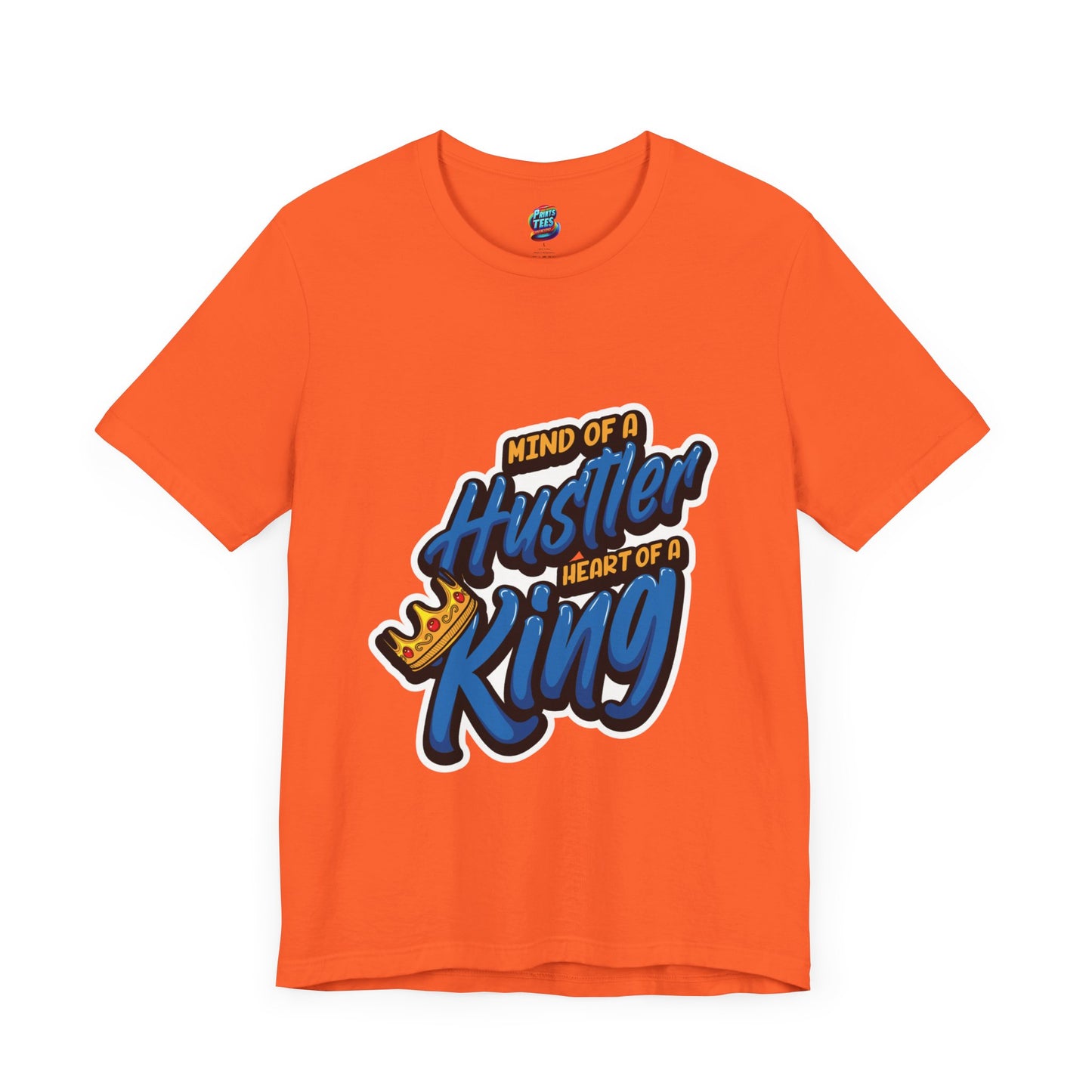 Mind of a Hustler-Jersey Knit T-Shirt