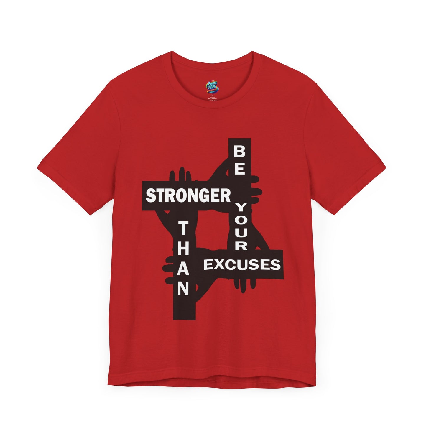 Be Stronger-Jersey Knit T-Shirt