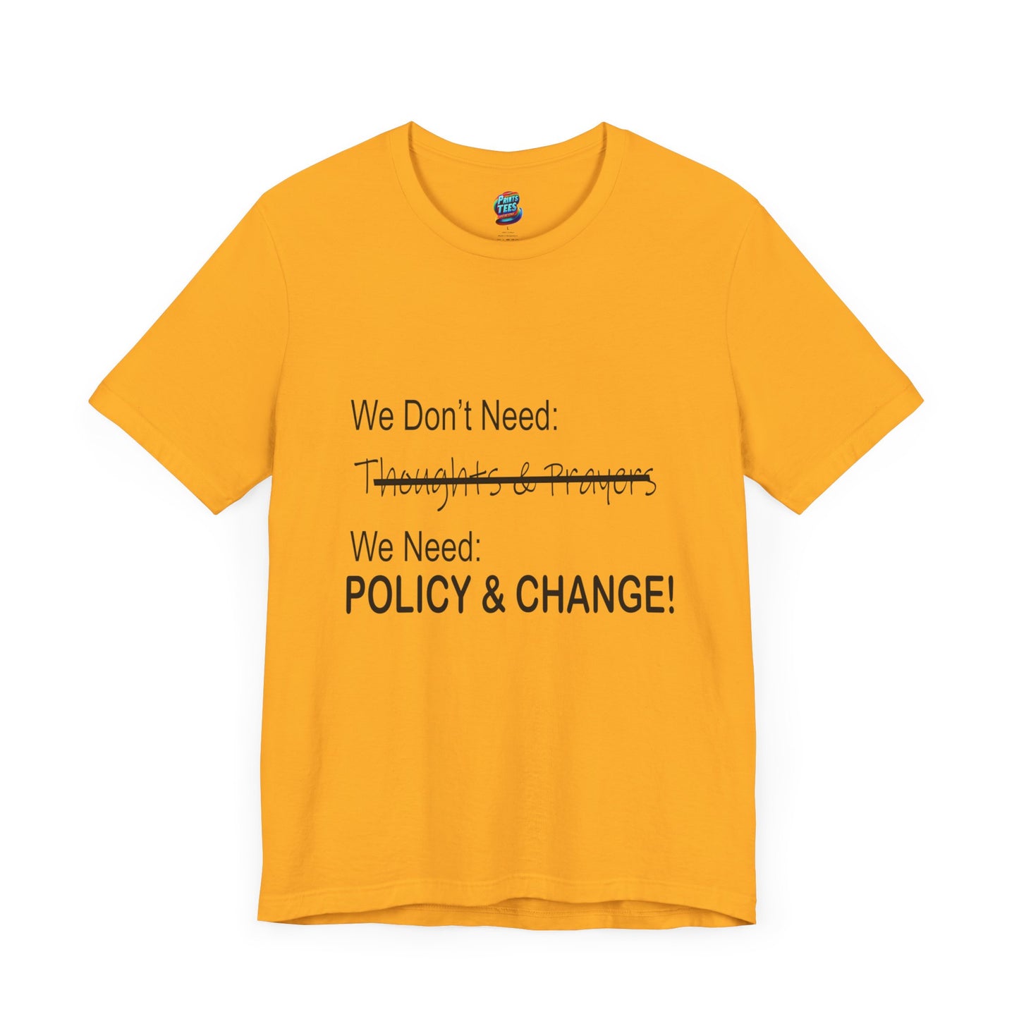 Change-Jersey Knit T-Shirt