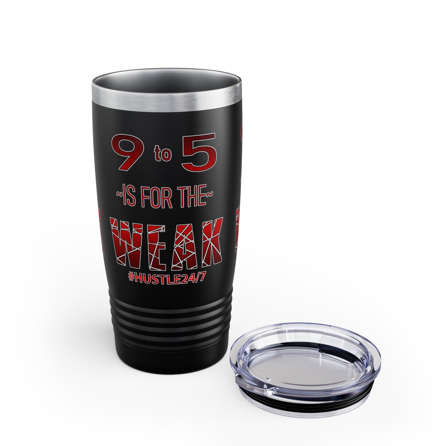 9 to 5-Stainless Steel Ringneck Tumbler, 20oz