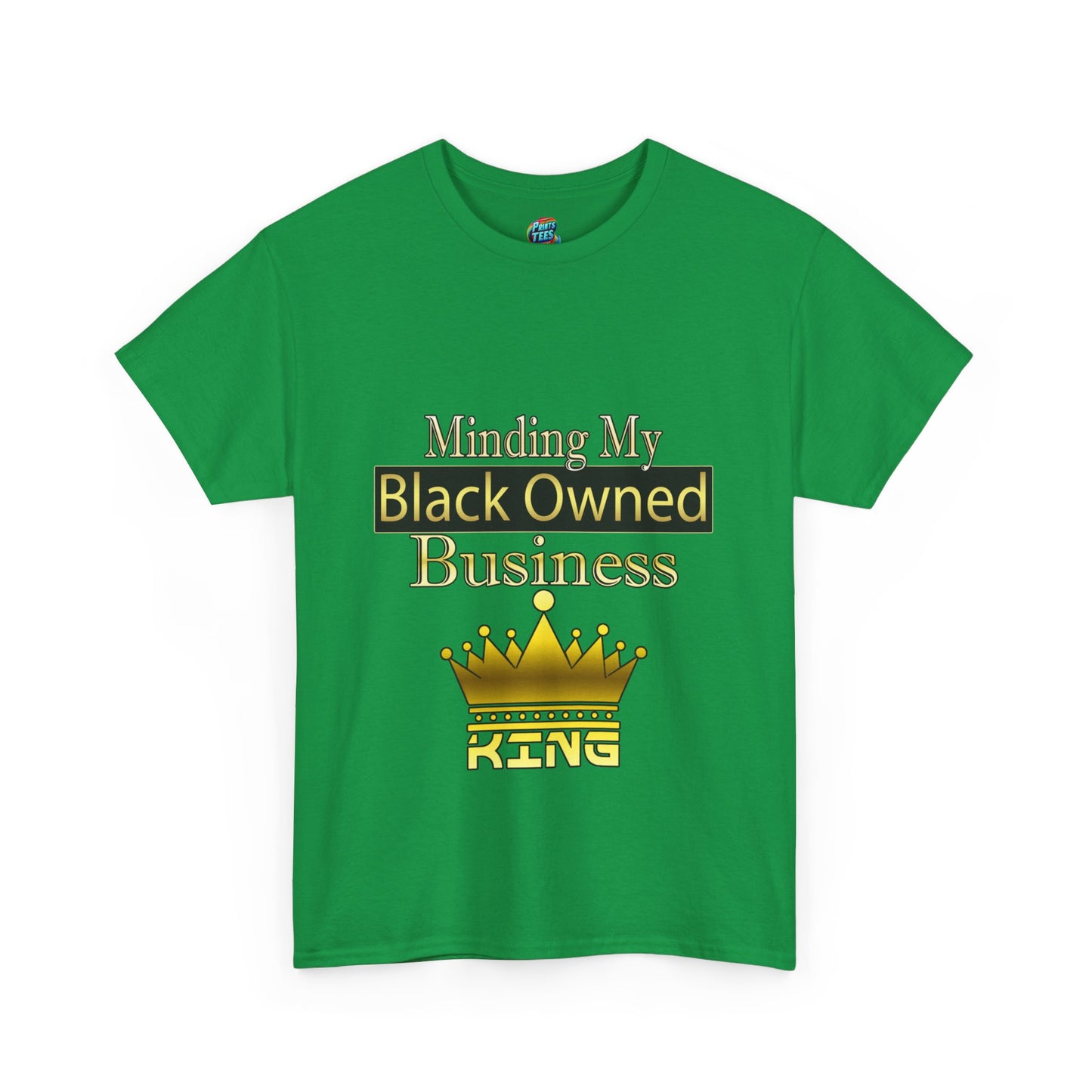 Minding my black owned business-King-Heavy Cotton Classic Tee