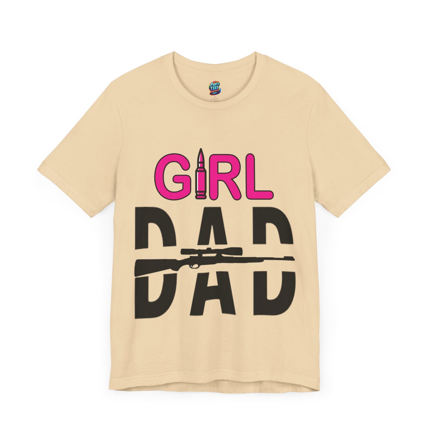 Girl Dad-Jersey Knit T-Shirt