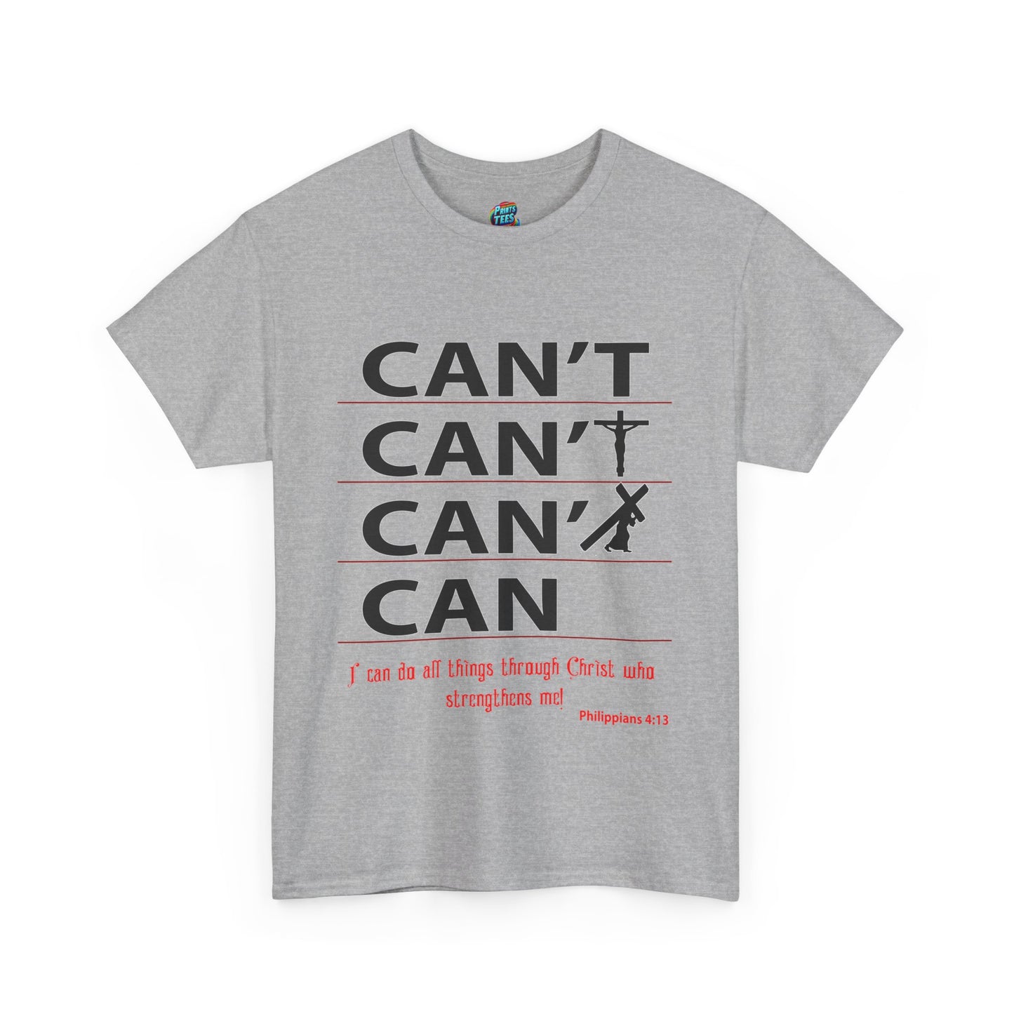 Through Christ-Heavy Cotton Classic Tee