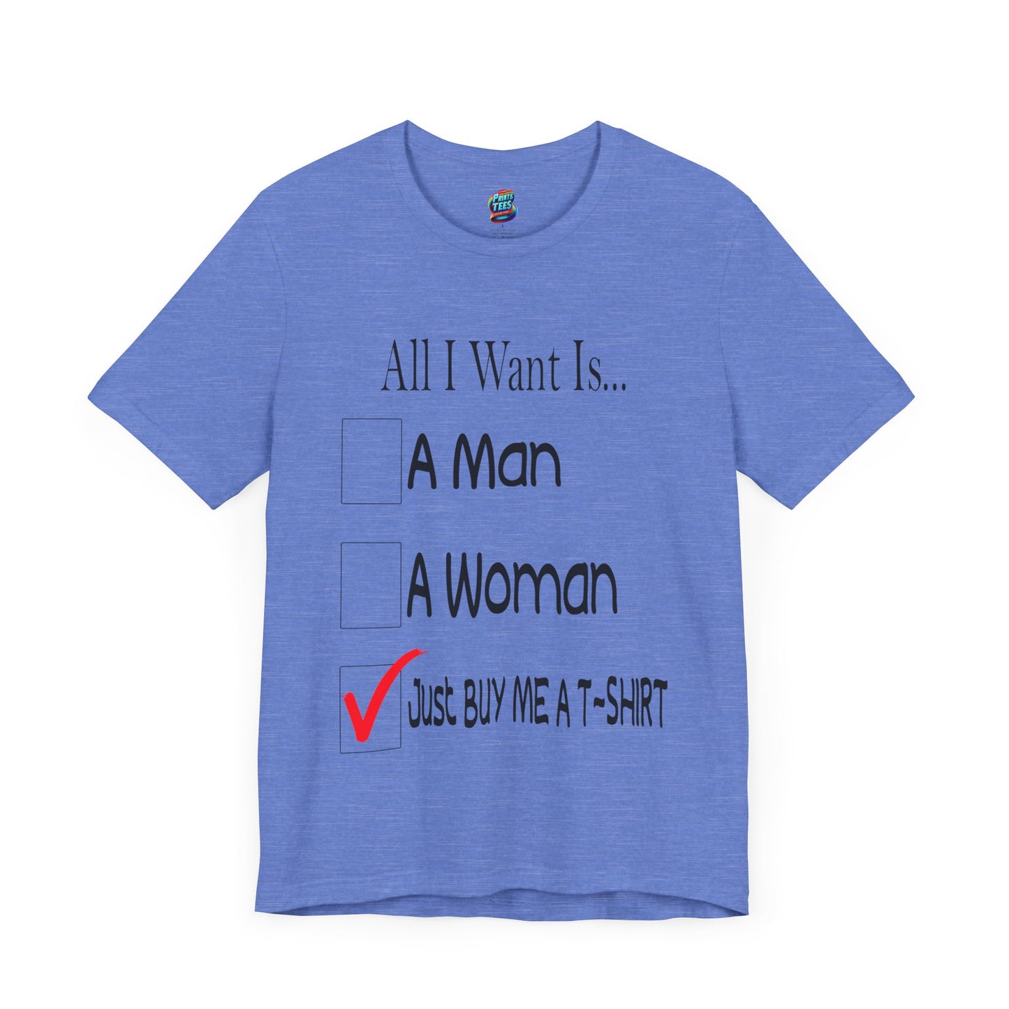 Buy Me A T-Shirt-Jersey Knit T-Shirt