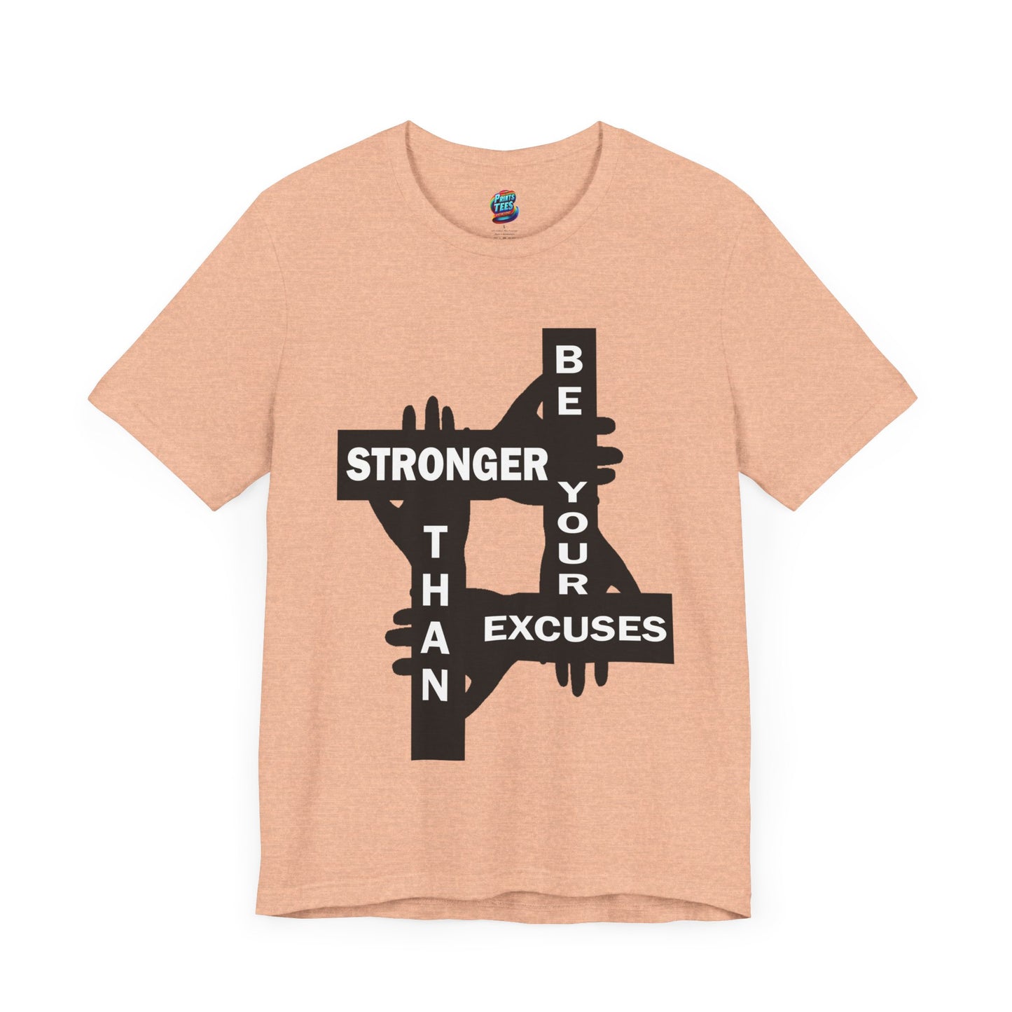 Be Stronger-Jersey Knit T-Shirt