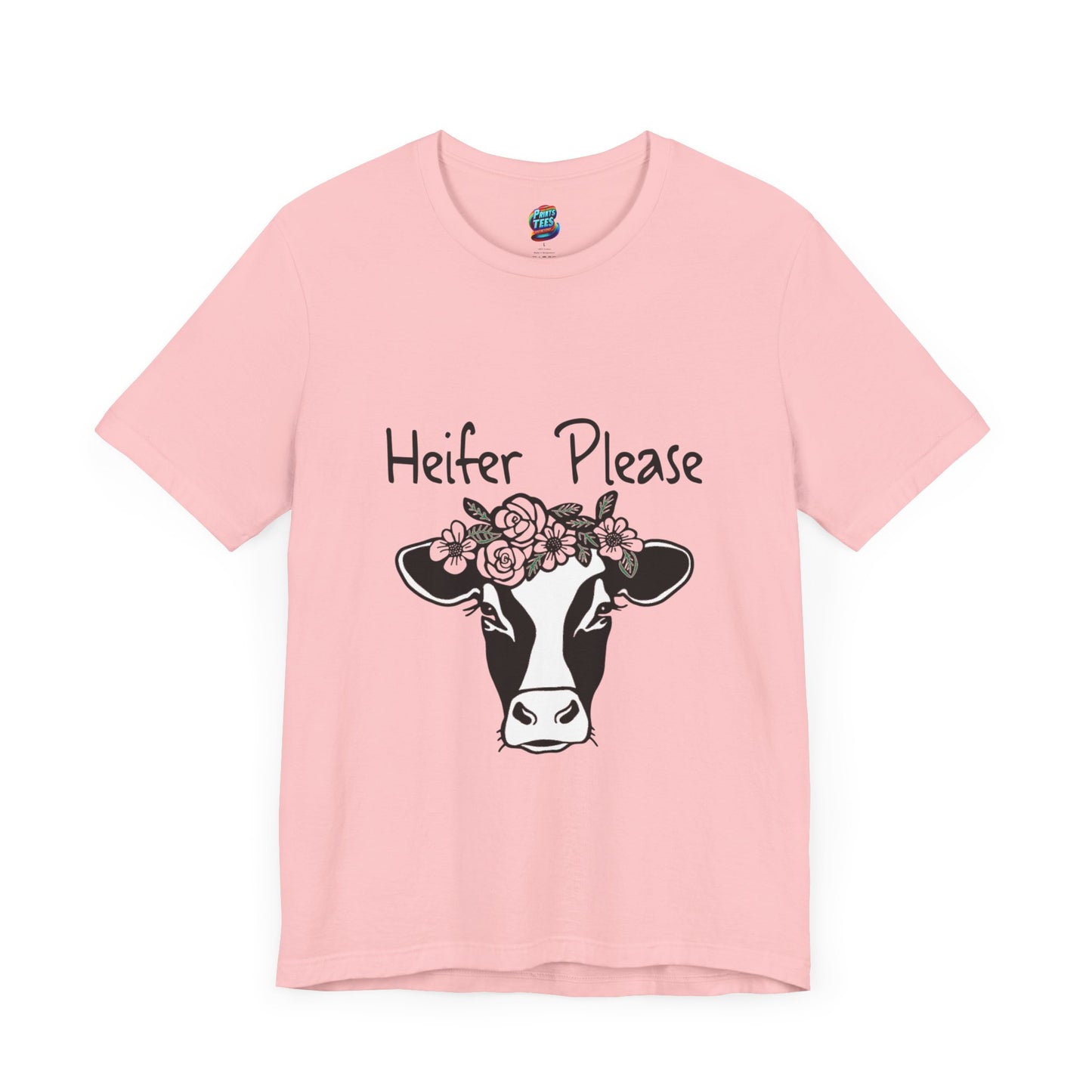Heifer Please-Jersey Knit T-Shirt