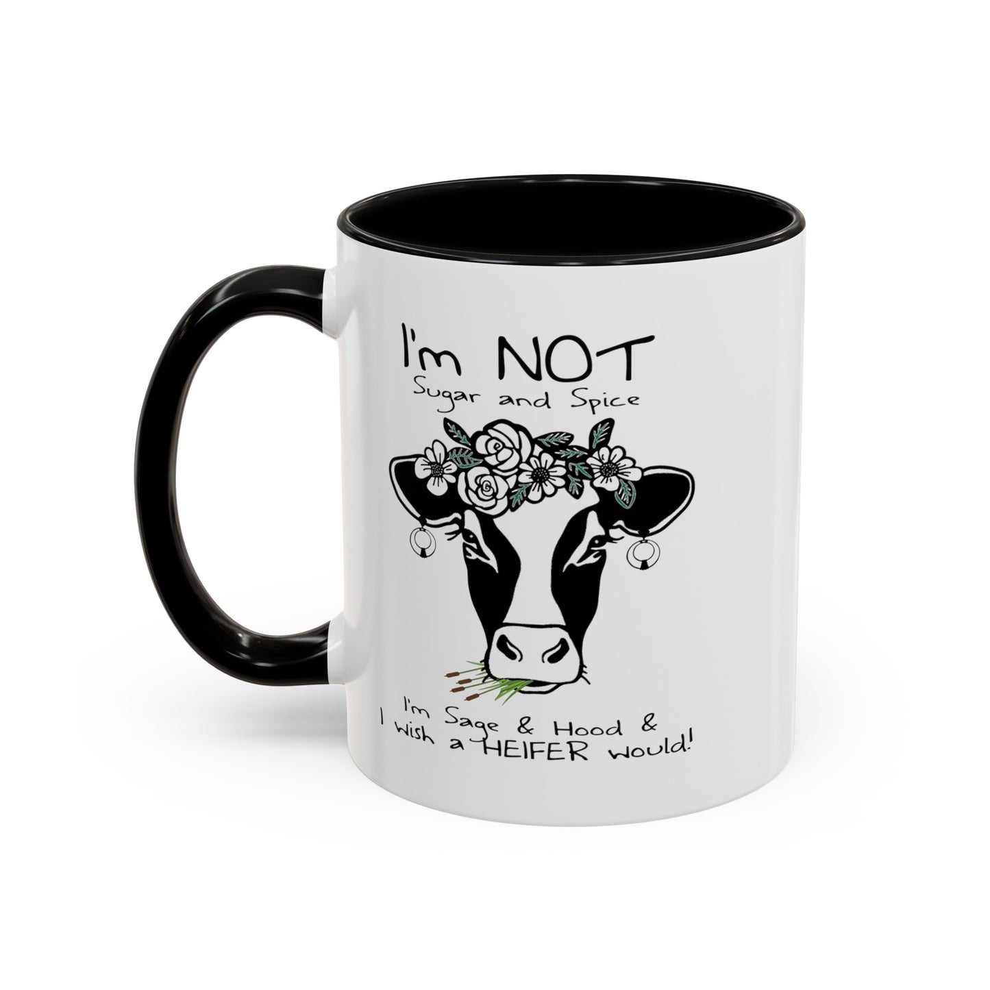 Sage and Hood-Accent Coffee Mug (11, 15oz)