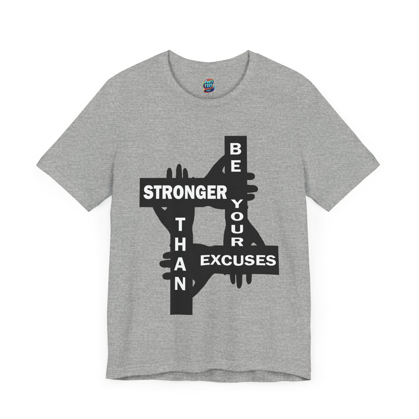 Be Stronger-Jersey Knit T-Shirt