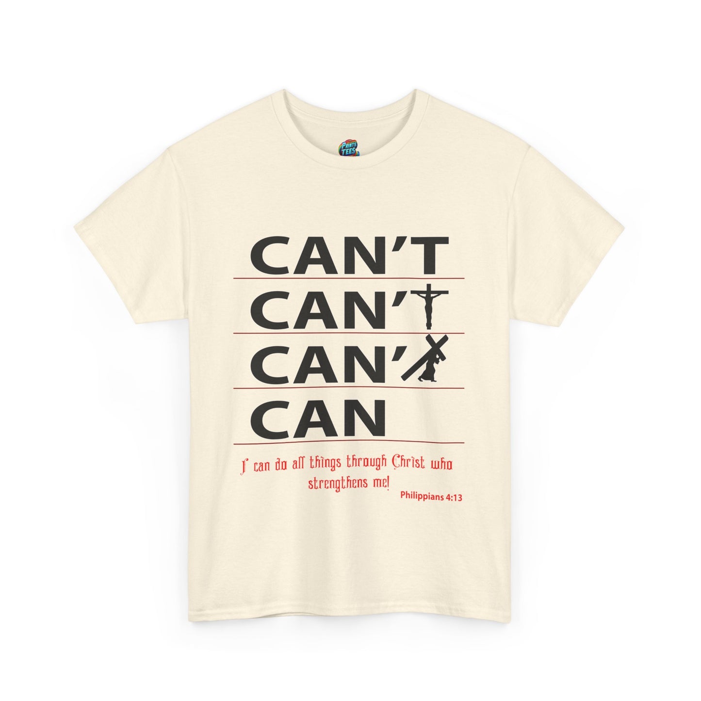 Through Christ-Heavy Cotton Classic Tee