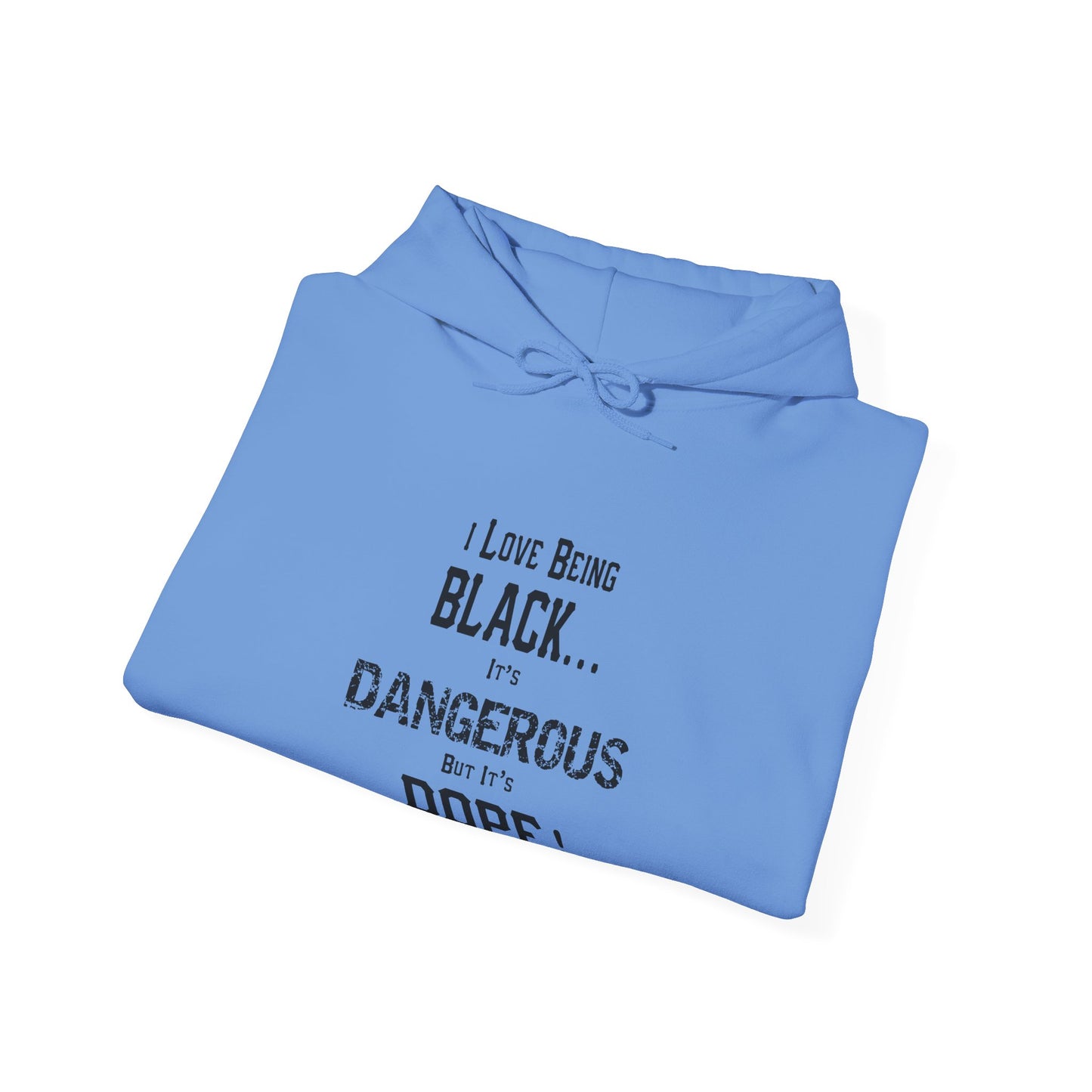 Black is Dangerous-Heavy Blend™ Classic Hoodie