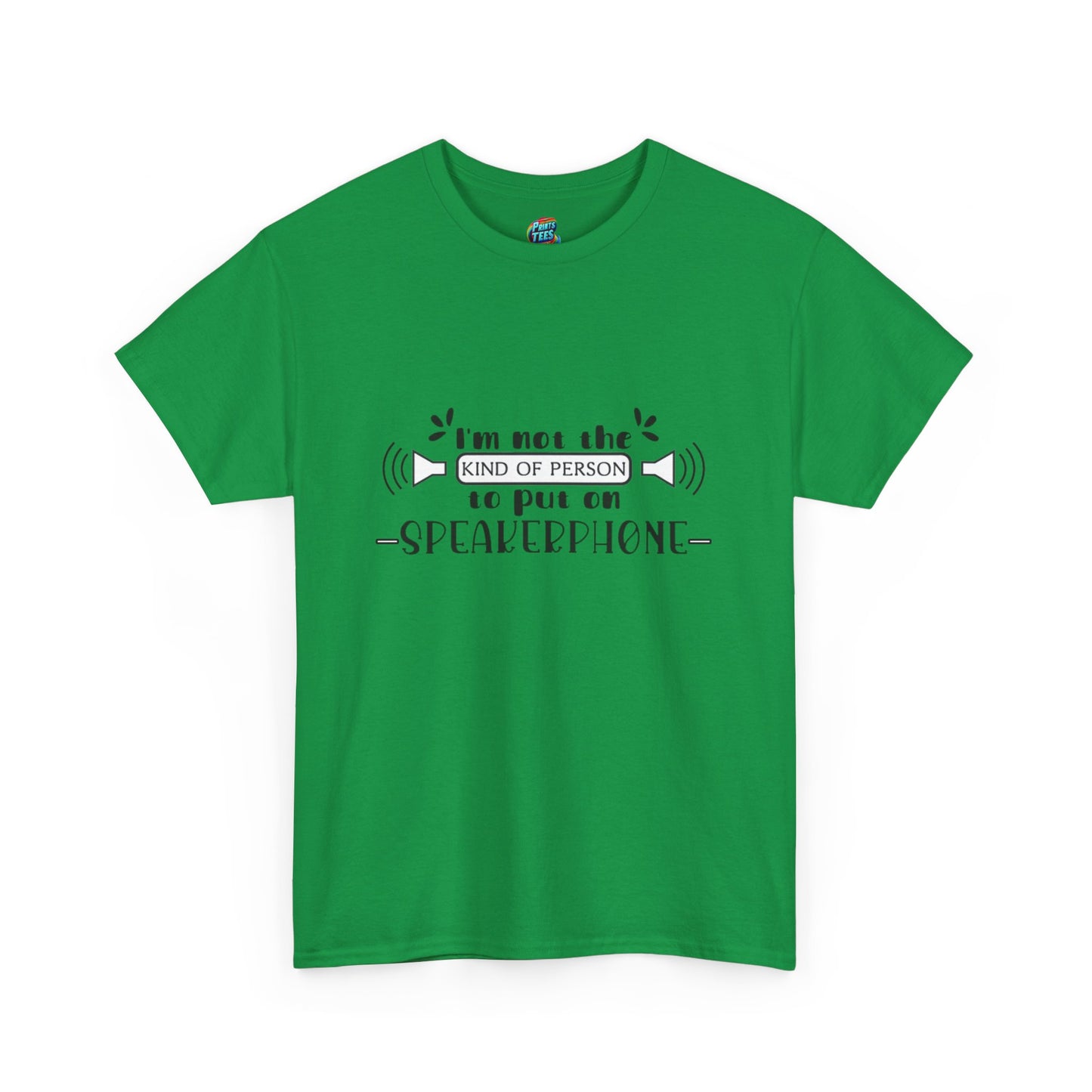 Speakerphone-Heavy Cotton Classic Tee