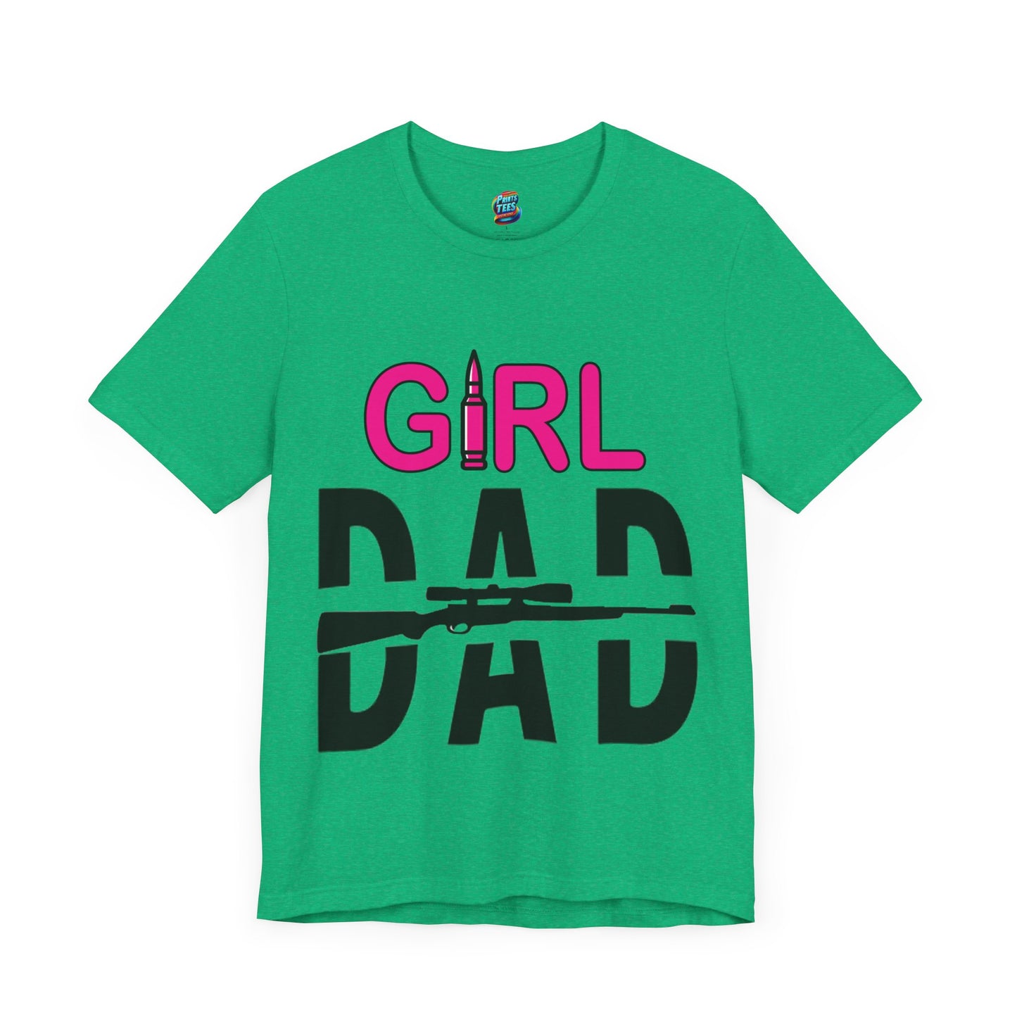 Girl Dad-Jersey Knit T-Shirt