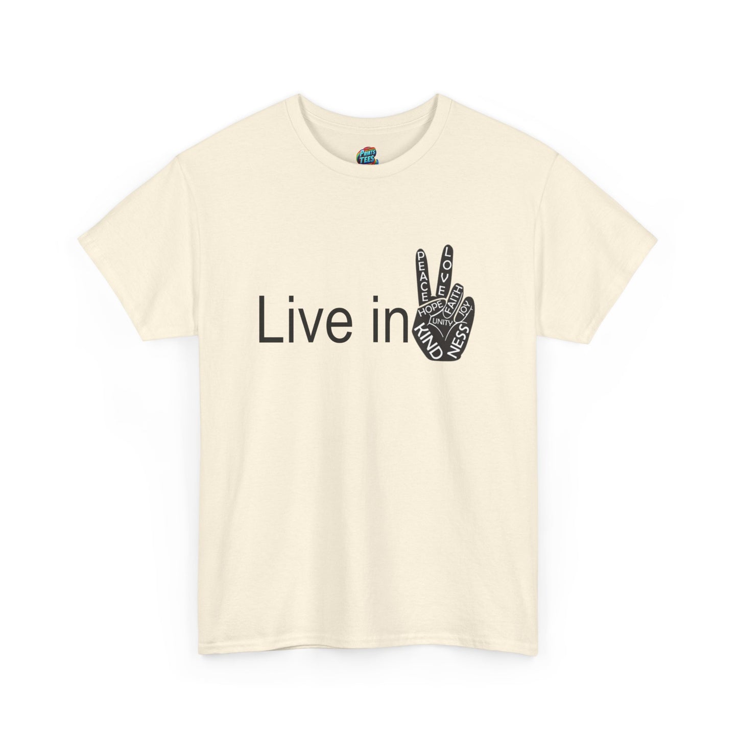 Hand Peace-Heavy Cotton Classic Tee