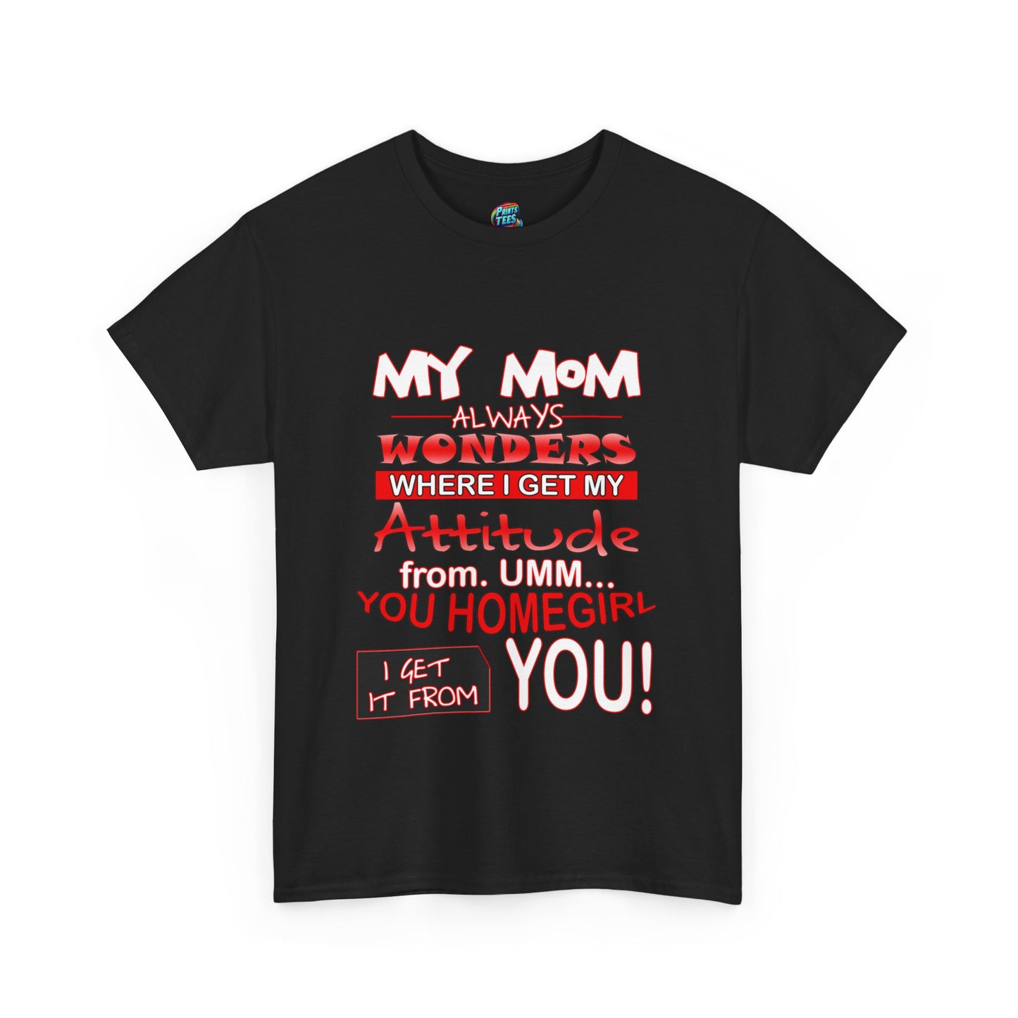 Attitude-Heavy Cotton Classic Tee